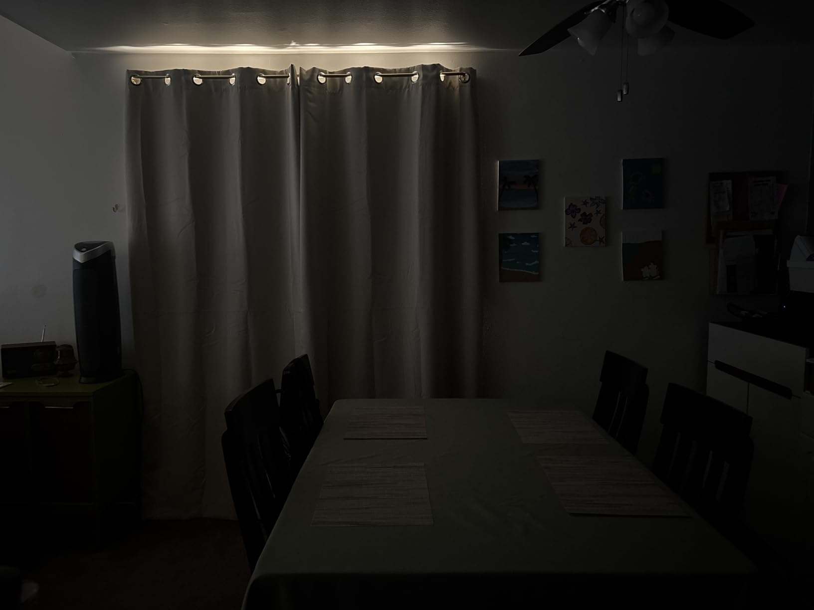 NICETOWN Black Full Blackout Curtains 52