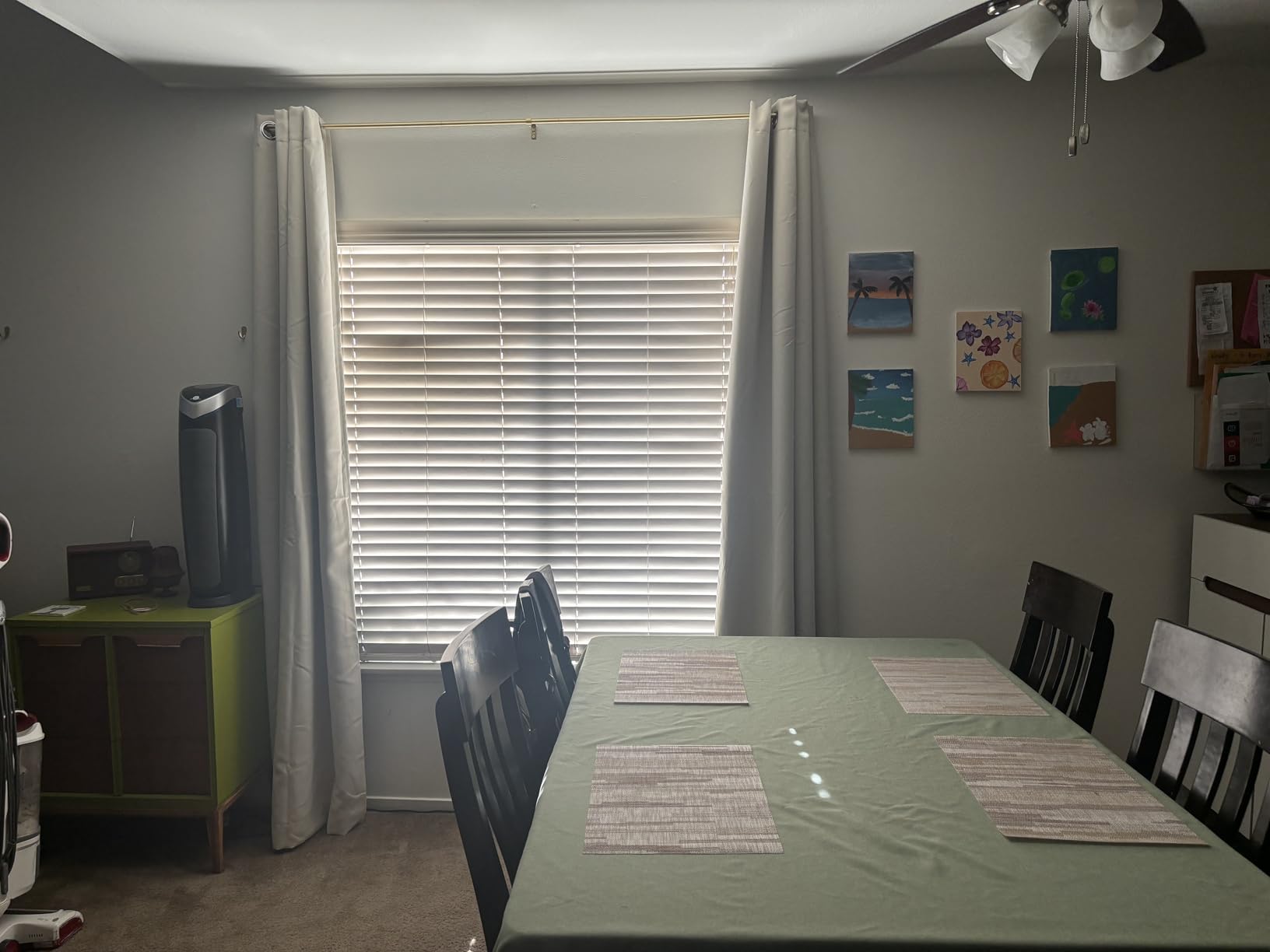 NICETOWN Black Full Blackout Curtains 52