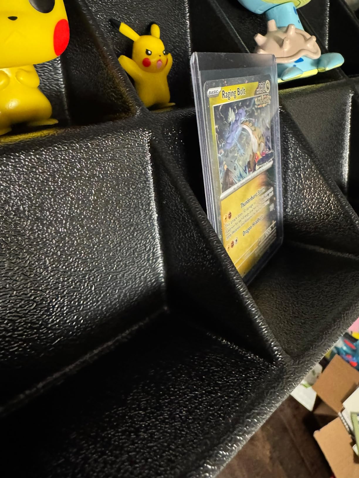 TitanShield Stackable Heavy Duty Card Sorting Tray | Compatible with Pokemon, Baseball, Magic The Gathering MTG, TCG Trading Cards | (Two Trays) customer photo 2