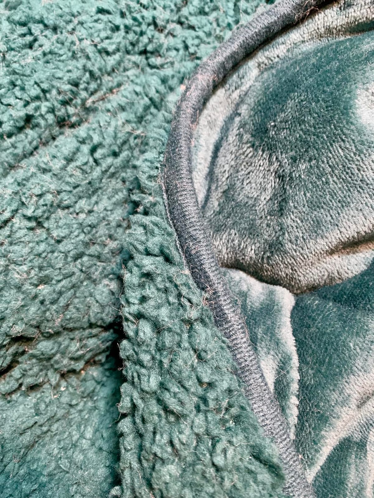 Cottonblue Weighted Blanket 15 lbs Queen Size for Adults 60x80 inches Soft | Cozy Flannel Weighted Throw Blankets for Calming Sleeping Relaxing, Warm Fuzzy Bed Sofa Heavy Blanket Machine Washable, Grey customer photo 2