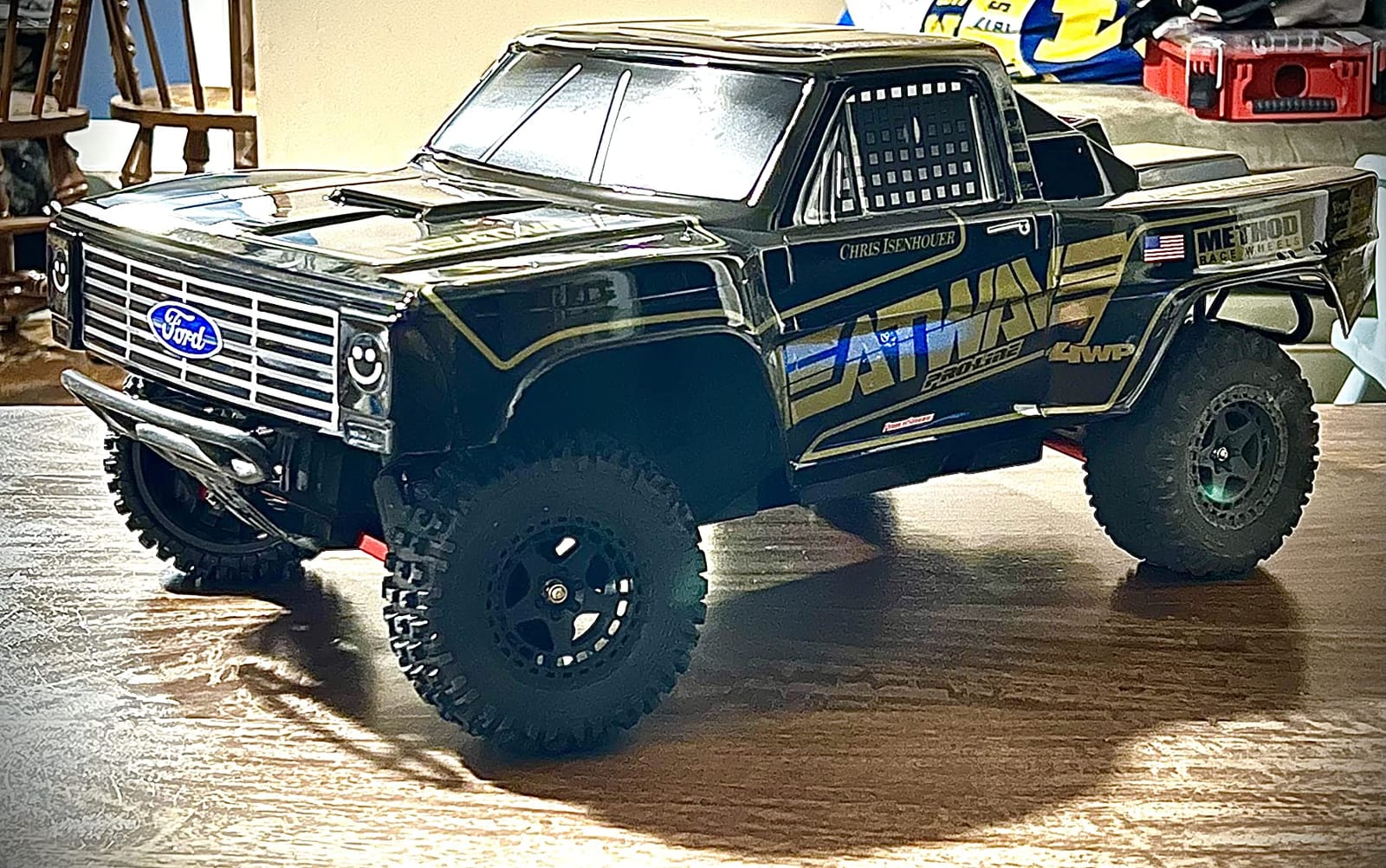 Pro-Line Racing Pre-Cut 1967 Ford F-100 Black Body for SC PRO355118 customer photo 1