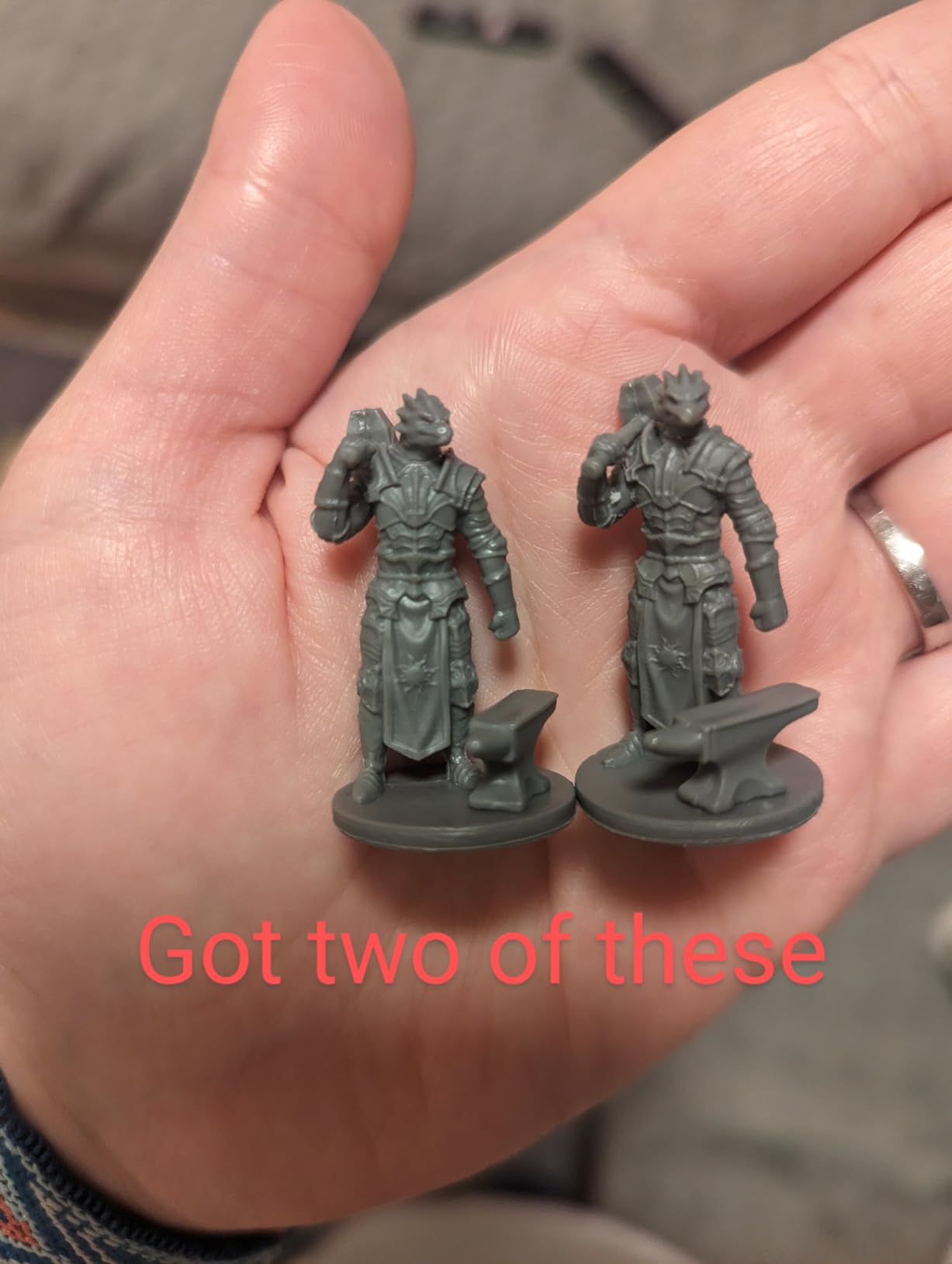 Heroes, NPC Animal Companions & Troll King for DND Miniatures Bulk 28mm-32mm Unpainted customer photo 2