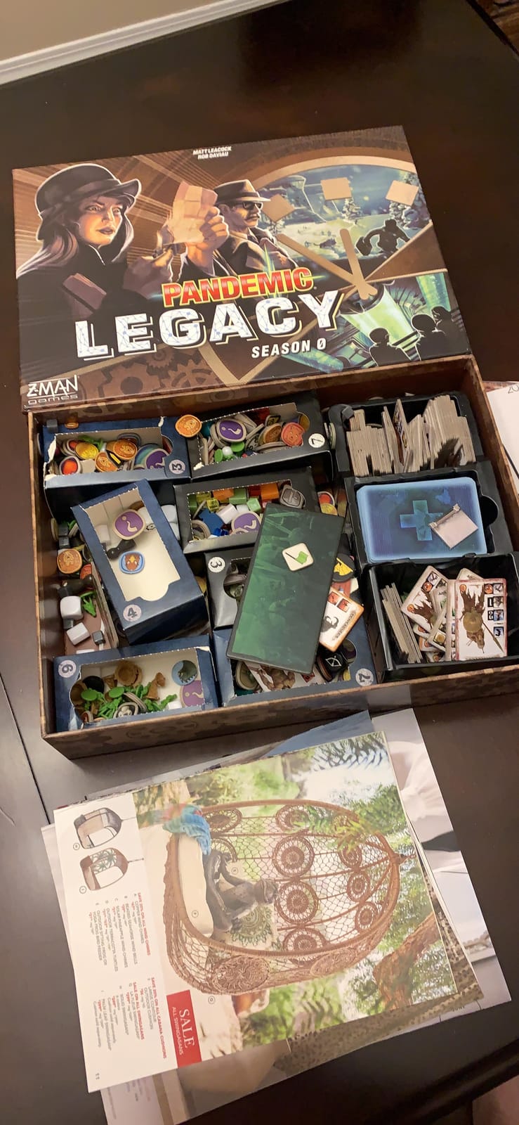 Pandemic Legacy Season 0 Board Game - Uncover Cold War Secrets and Save Humanity customer photo 1