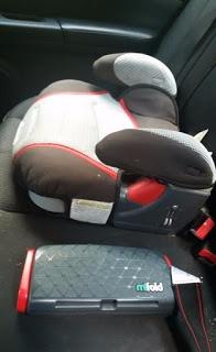 New Mifold Comfort Grab-and-go Car Backless Booster Seat-Compact and Portable for Every Day, Carpooling, Travel, Charcoal Grey customer photo 2