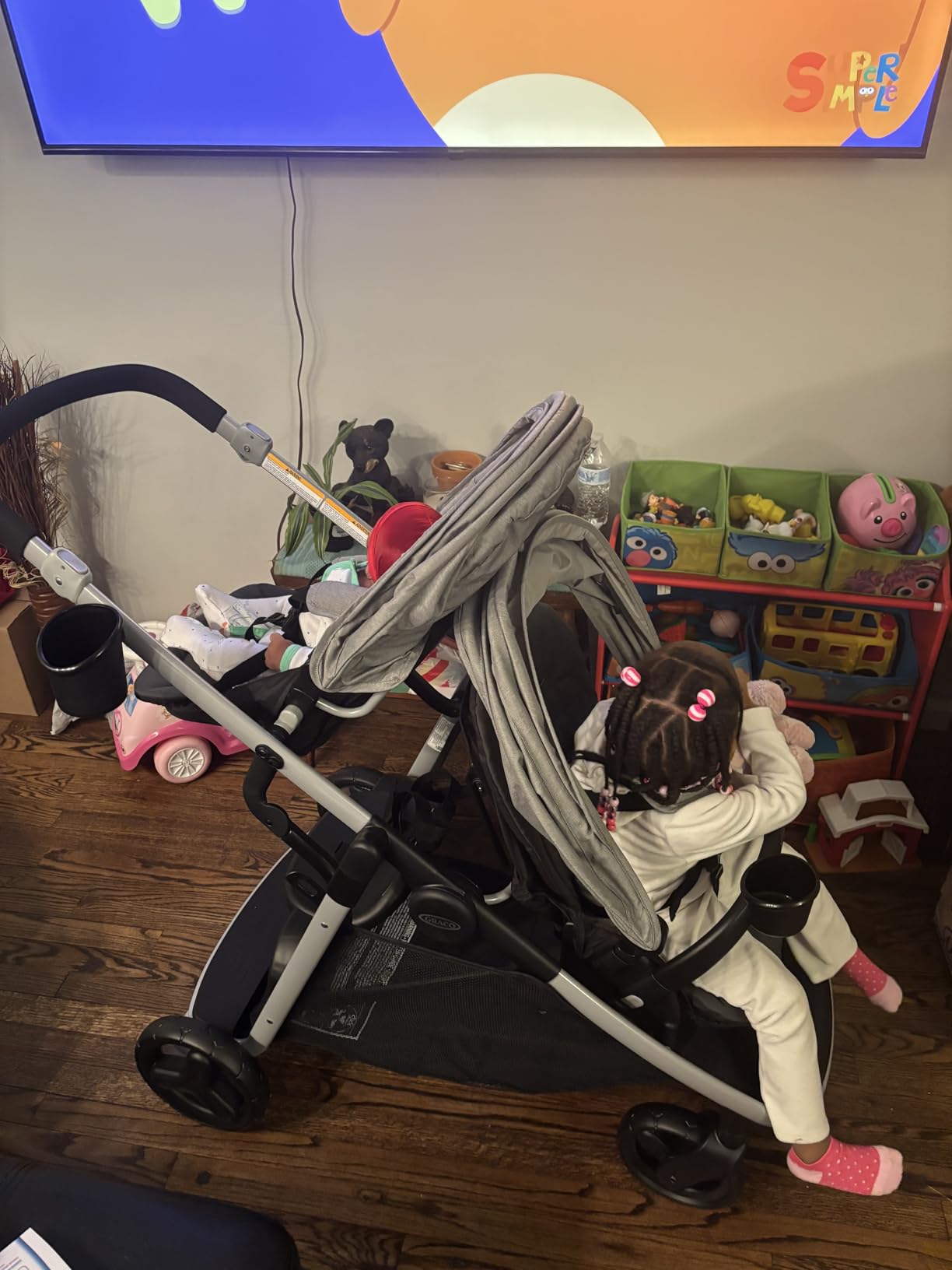 Graco Ready2Grow 2.0 Double Stroller, Rafa customer photo 2