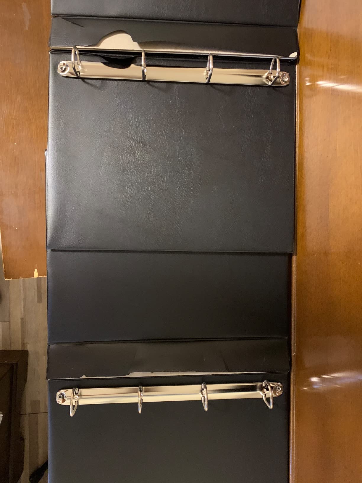 MUDOR Stamp Binder with Slipcase, Empty Stamp Collecting Albums, Blue customer photo 2