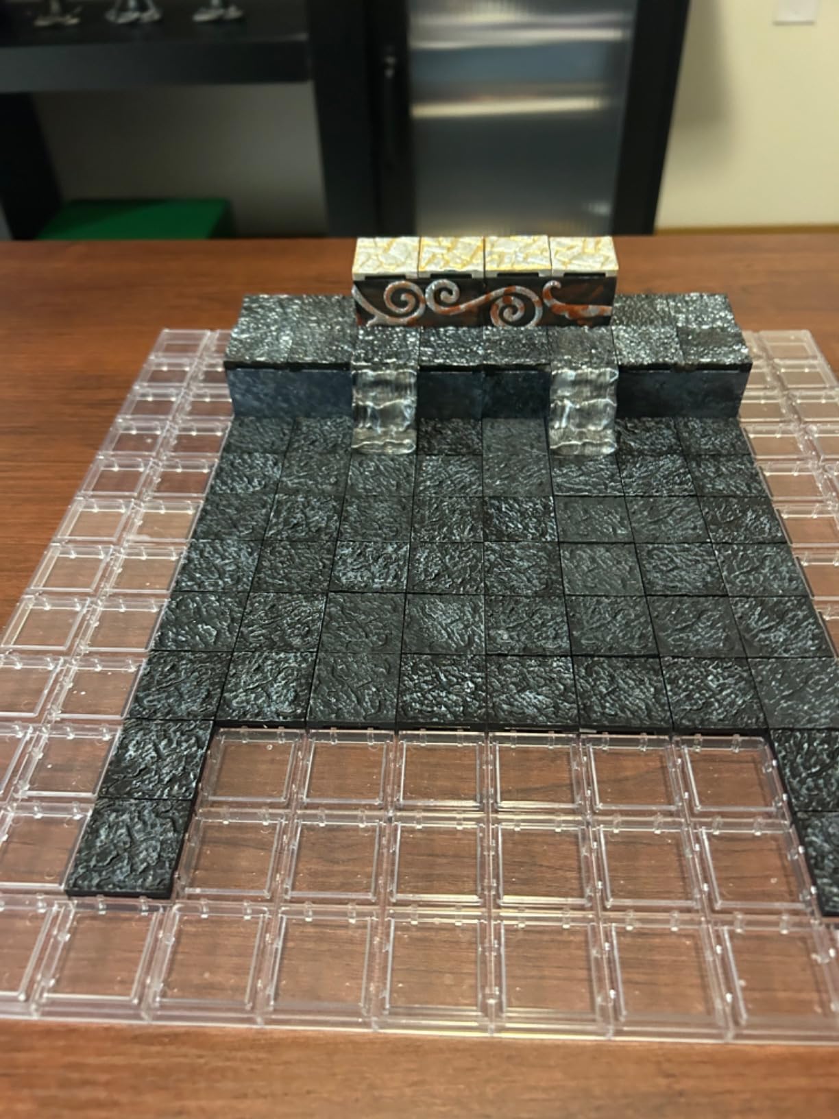 Monster Adventure Terrain- 50pc Wood Plank Tile Expansion Pack- Hand-Painted 1x1 - Tile Set- Amazing Tabletop Terrain in Minute- Customize Your D&D and Pathfinder Dungeons customer photo 1