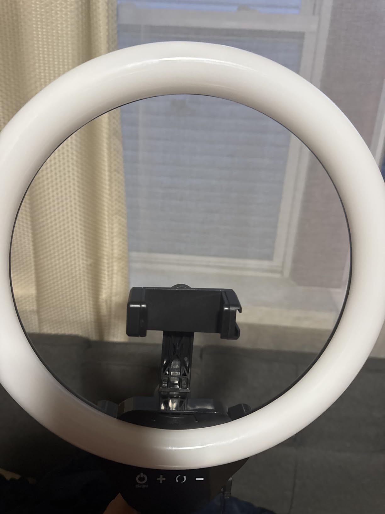 UBeesize 12'' LED Ring Light with 62'' Tripod Stand, Selfie Ring Light for Video Recording, Live Streaming, TikTok & YouTube, Compatible with iPhone & Android (Black) customer photo 2