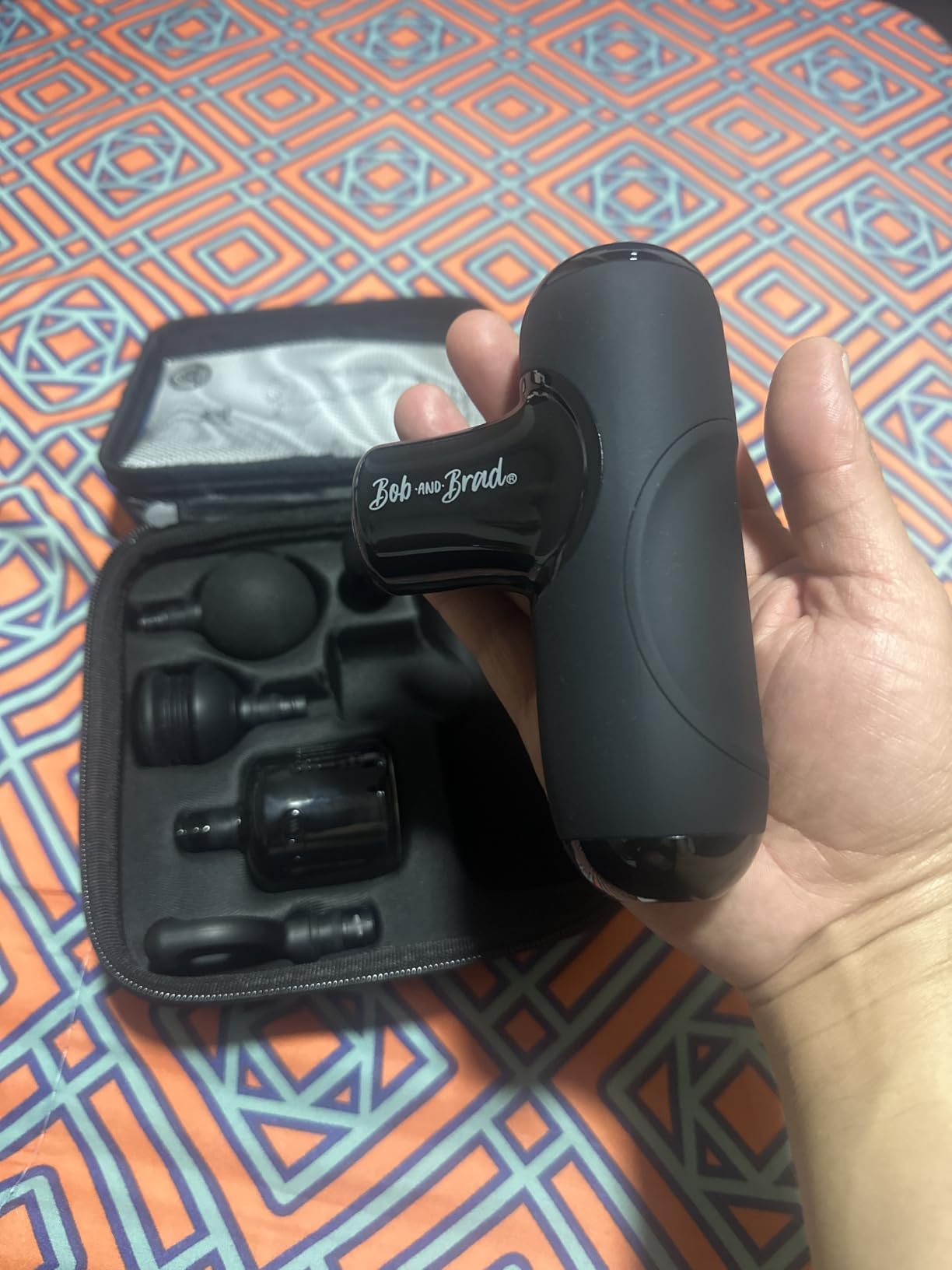 BOB AND BRAD Q2 Mini Massage Gun, Pocket-Sized, Small, Travel Essential customer photo 1