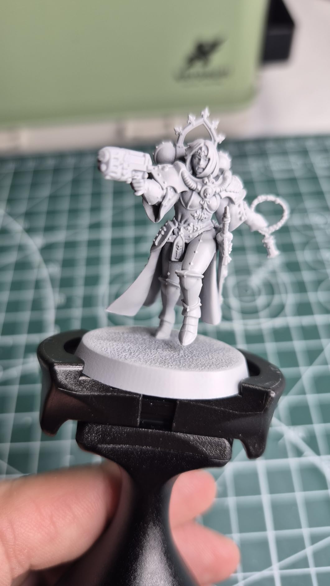 Games Workshop - Citadel Colour Painting Handle (Mk2), Black, Grey customer photo 1