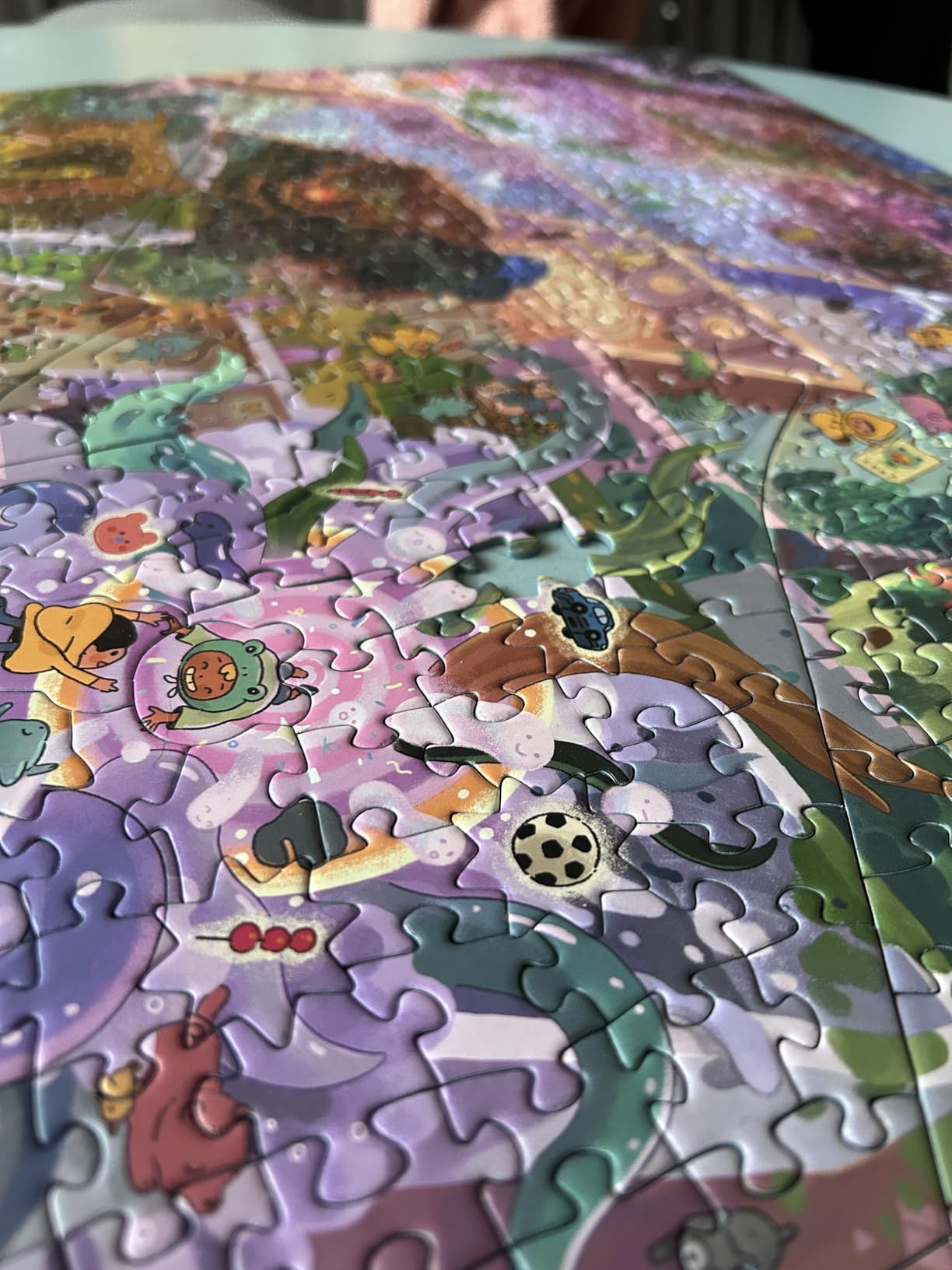 The Mystic Maze - 1000-Piece Puzzle by The Magic Puzzle Company - Series 1 | Original handmade art full of tiny details. Mind-blowing magical ending. Dozens of hidden secrets. No AI. No puzzle dust. customer photo 1