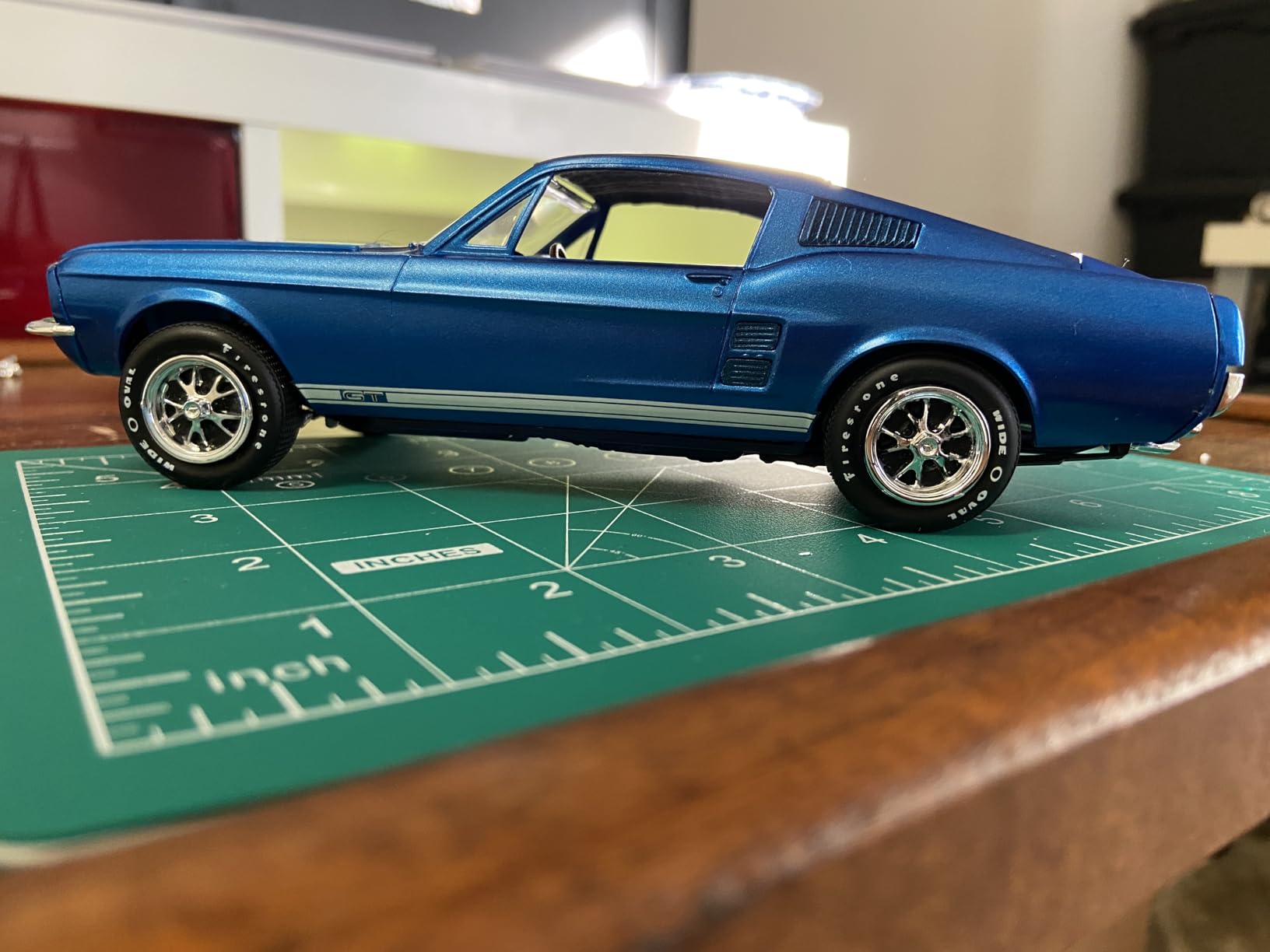 AMT Round 2 1967 Ford Mustang GT Fastback 1:25 Scale Model Kit customer photo 2