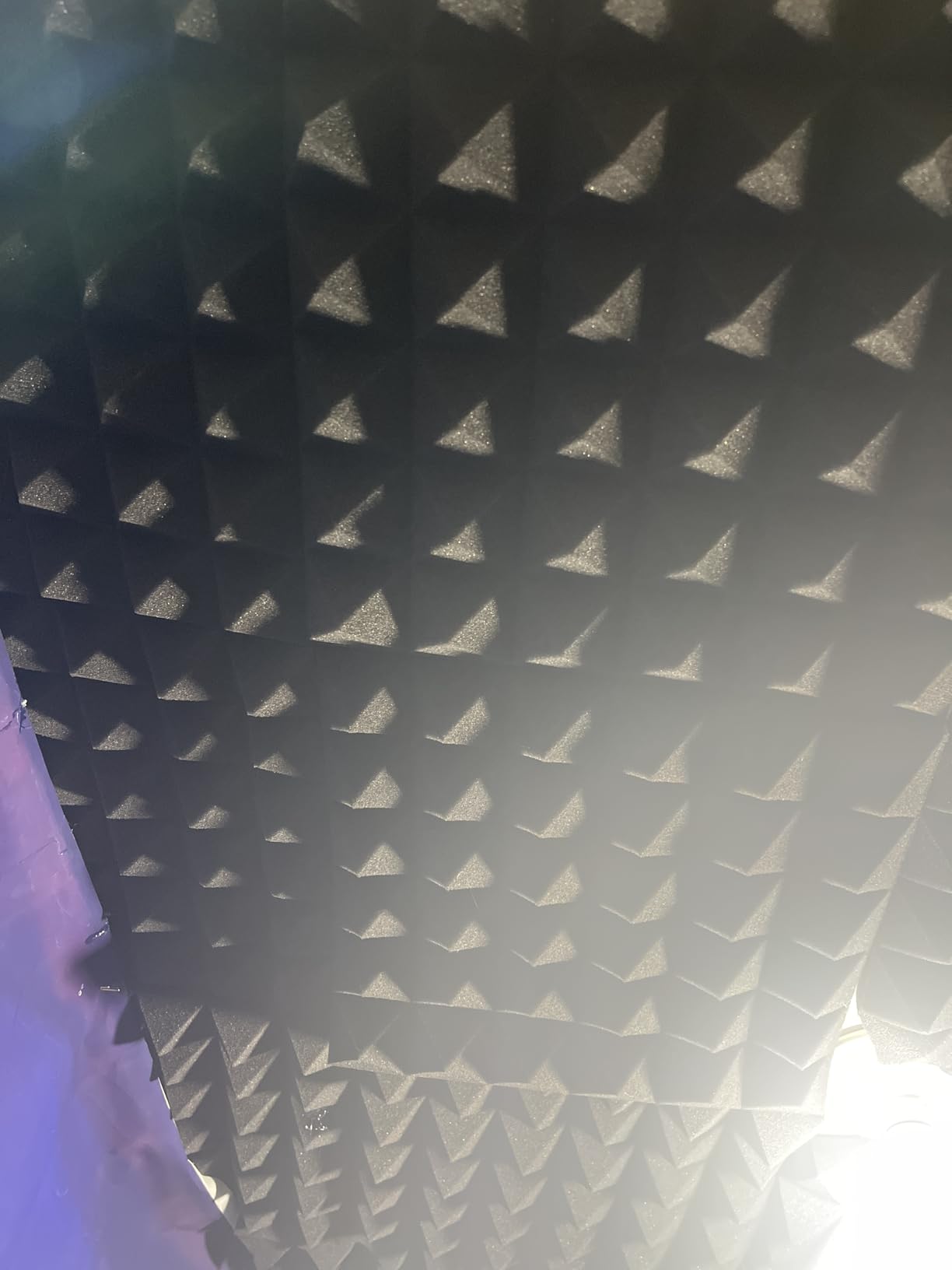 24 Pack 2” Thick Pyramid Acoustic Foam, Sound Proof Foam Panels for Walls customer photo 1