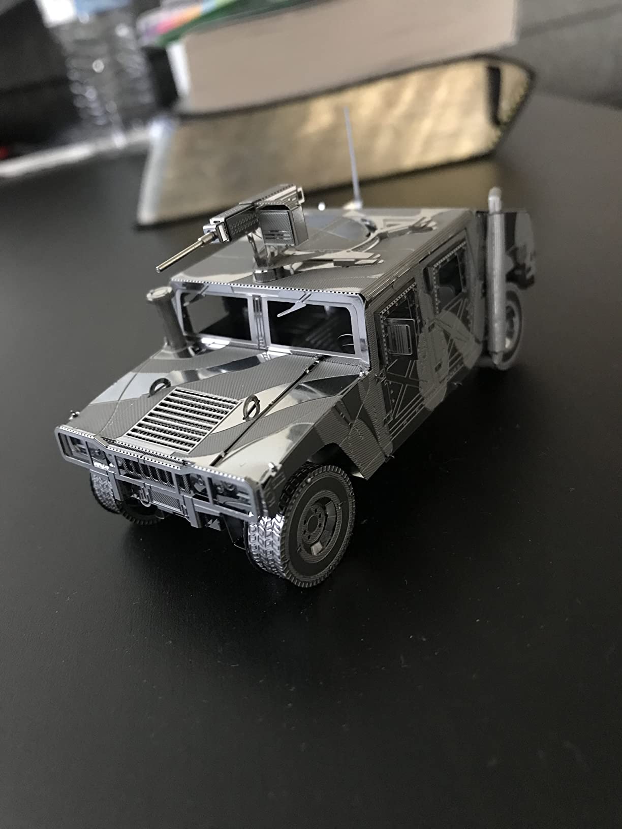 Piececool 3D Metal Puzzles, Silver Formula Car Model Kits, DIY 3D Metal Model Cars Kits to Build for Adults, Brain Teaser 3D Puzzles Toys for Teens, Great Birthday New Year Gifts, 69 Pcs customer photo 2