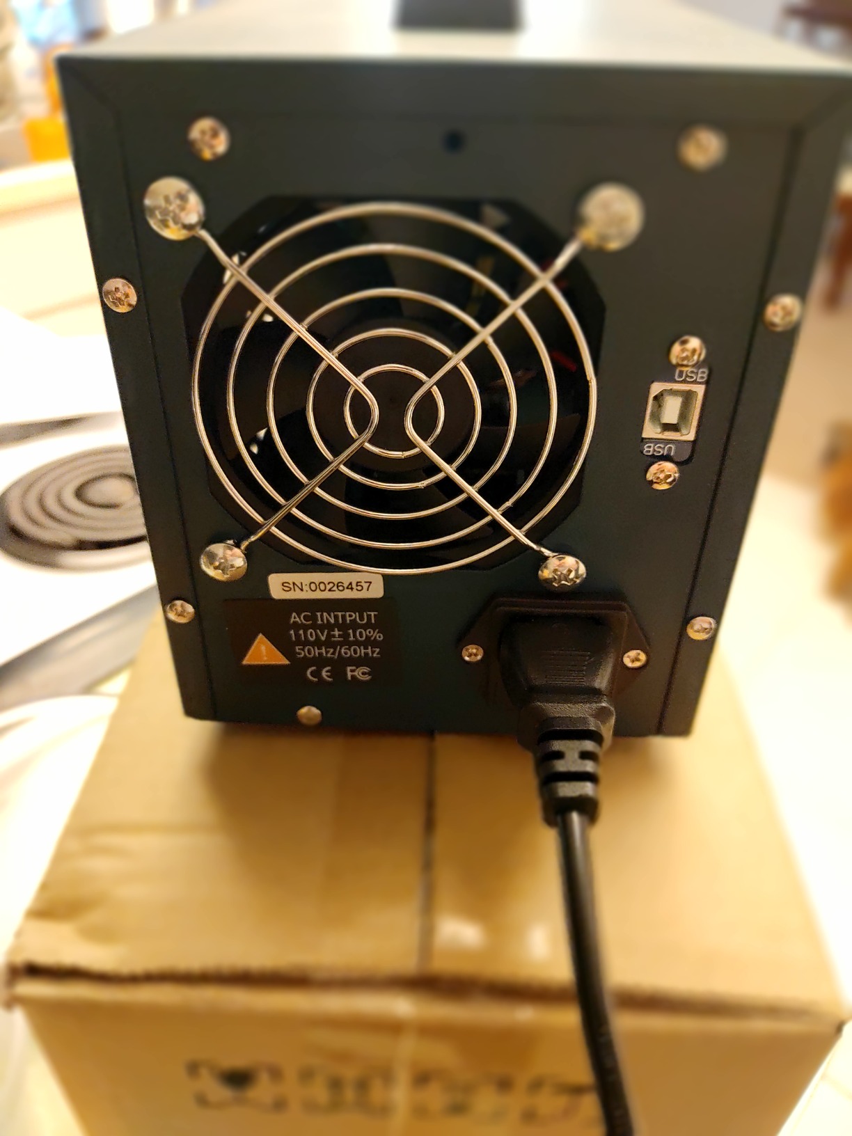 Programmable DC Power Supply (0-30 V 0-10 A) HM310T High Precision 4-Digit Voltage Current Power Time Display Variable Switching Digital Power Supply with PC Software and USB Interface customer photo 1