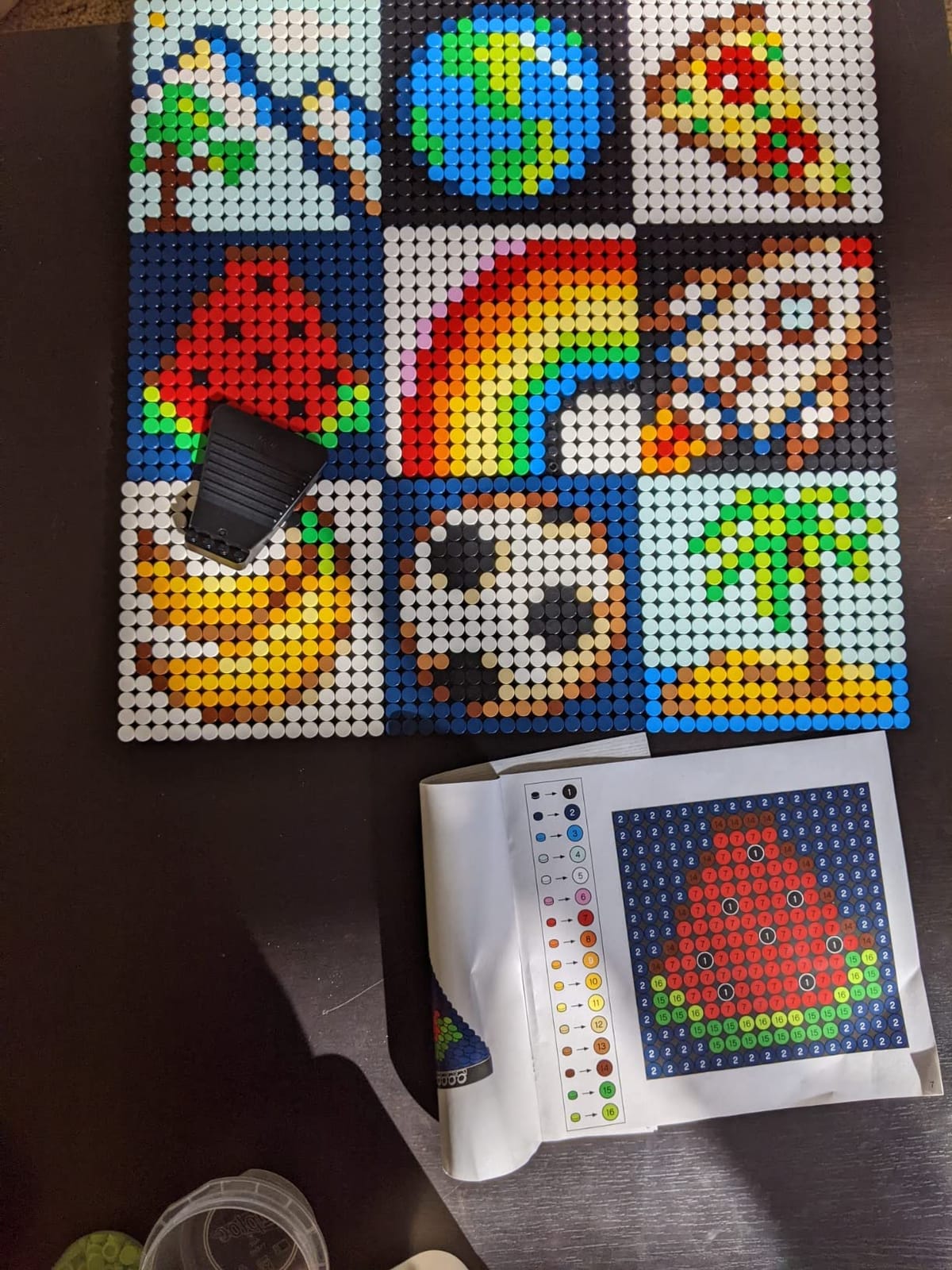 LEGO Art: Art Project - Create Together 21226 Building Kit; A Great Creative Opportunity to Make Fun Wall Art (4,138 Pieces) customer photo 1