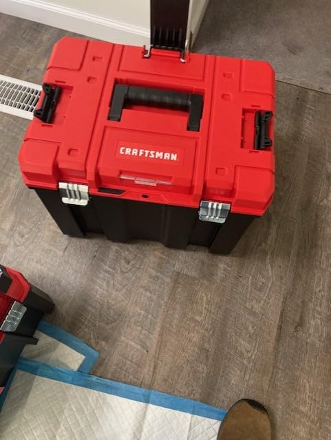 CRAFTSMAN VERSASTACK 17.126-in Metal Wheels Lockable Tool Box customer photo 1