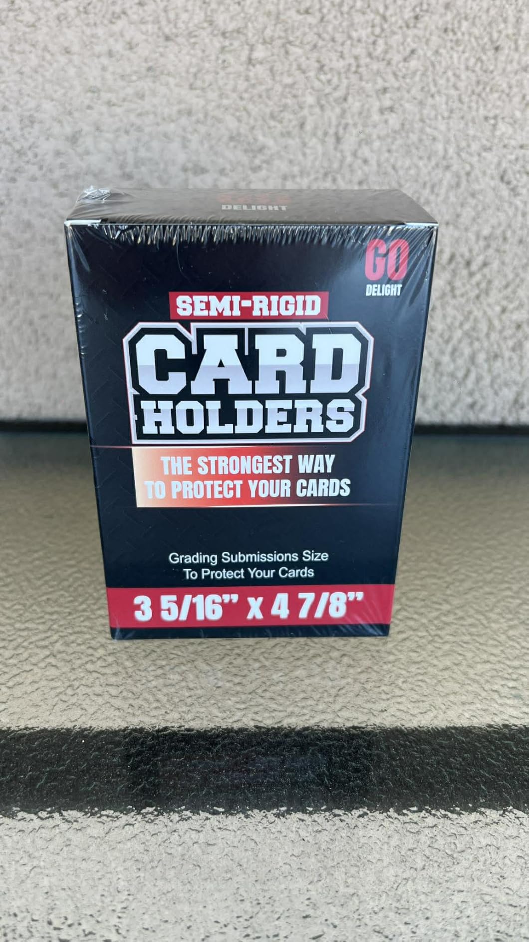 Semi Rigid Card Holders & Sleeves for PSA, CGC, BGS & TAG Trading Card Grading Submission customer photo 1