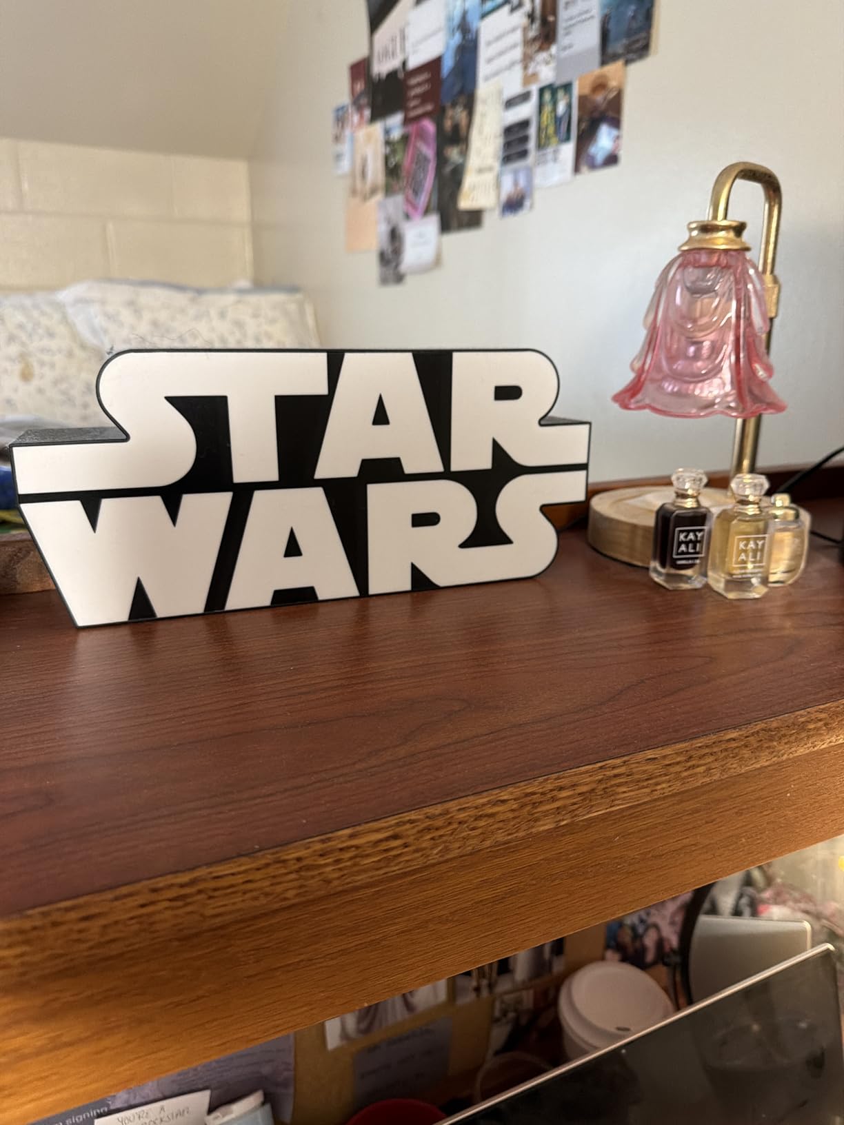 Paladone Star Wars Logo Light, Wall Mountable and Freestanding, Officially Licensed Disney Star Wars Merchandise - Star Wars Light Decor and Gifts for Men customer photo 2