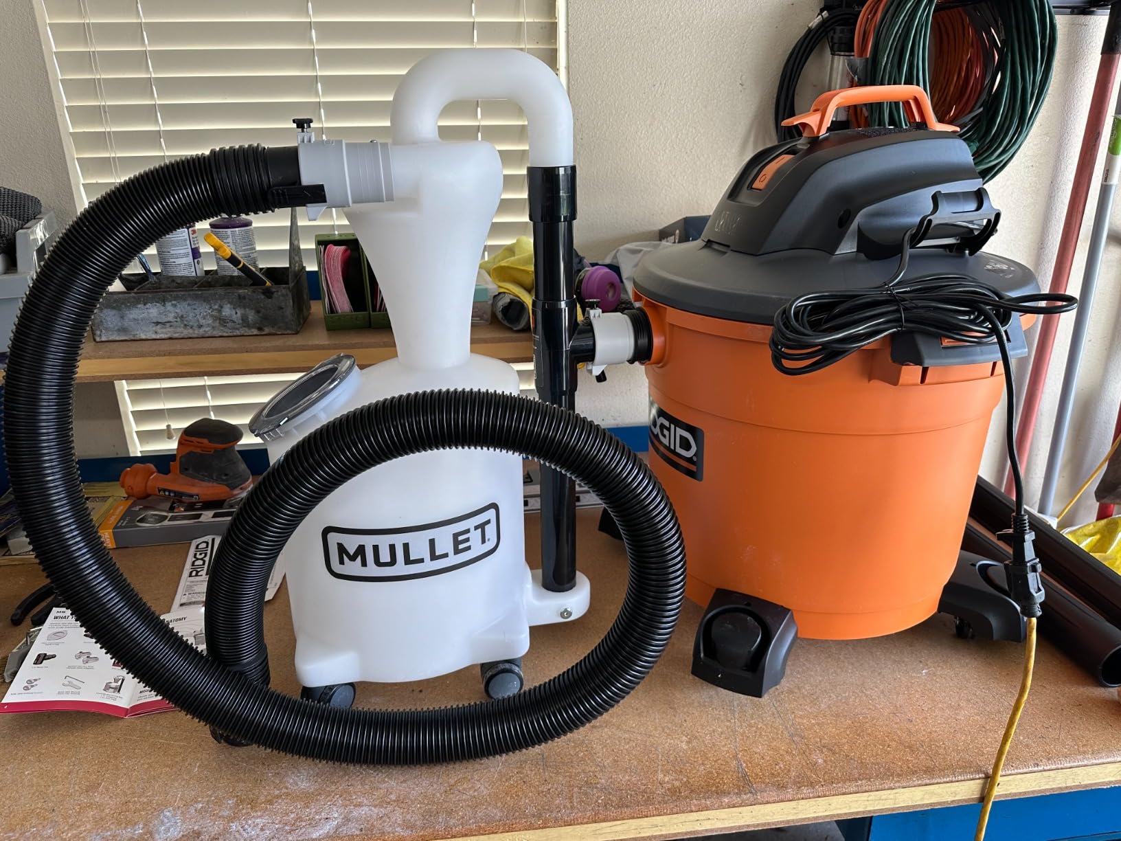 Mullet Cyclone Dust Collector, High-Speed Separator for Shop Vac customer photo 2