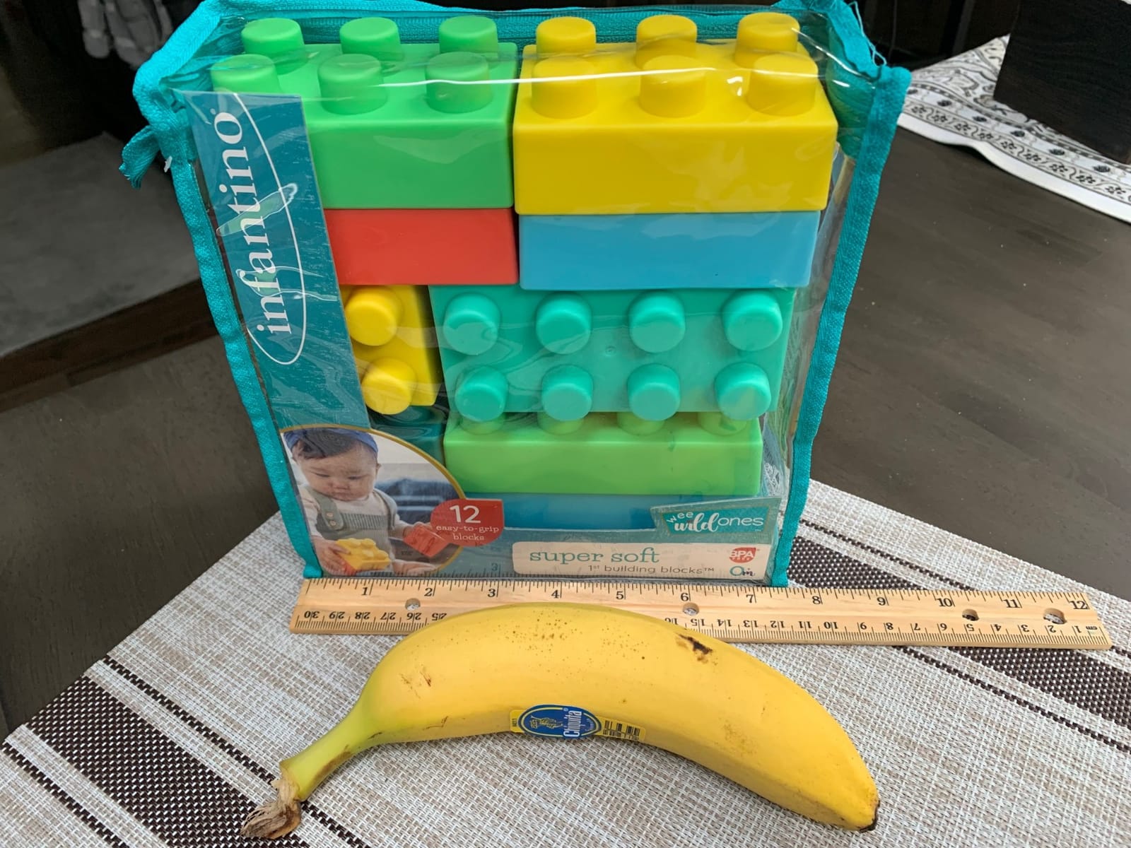 Infantino Super Soft Building Blocks, BPA-Free, 12-Piece Set customer photo 1