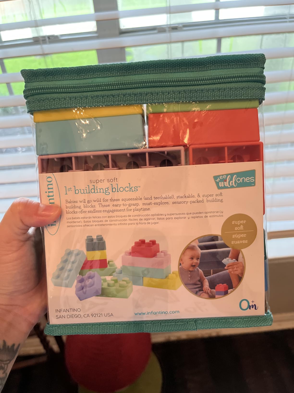Infantino Super Soft Building Blocks, BPA-Free, 12-Piece Set customer photo 2