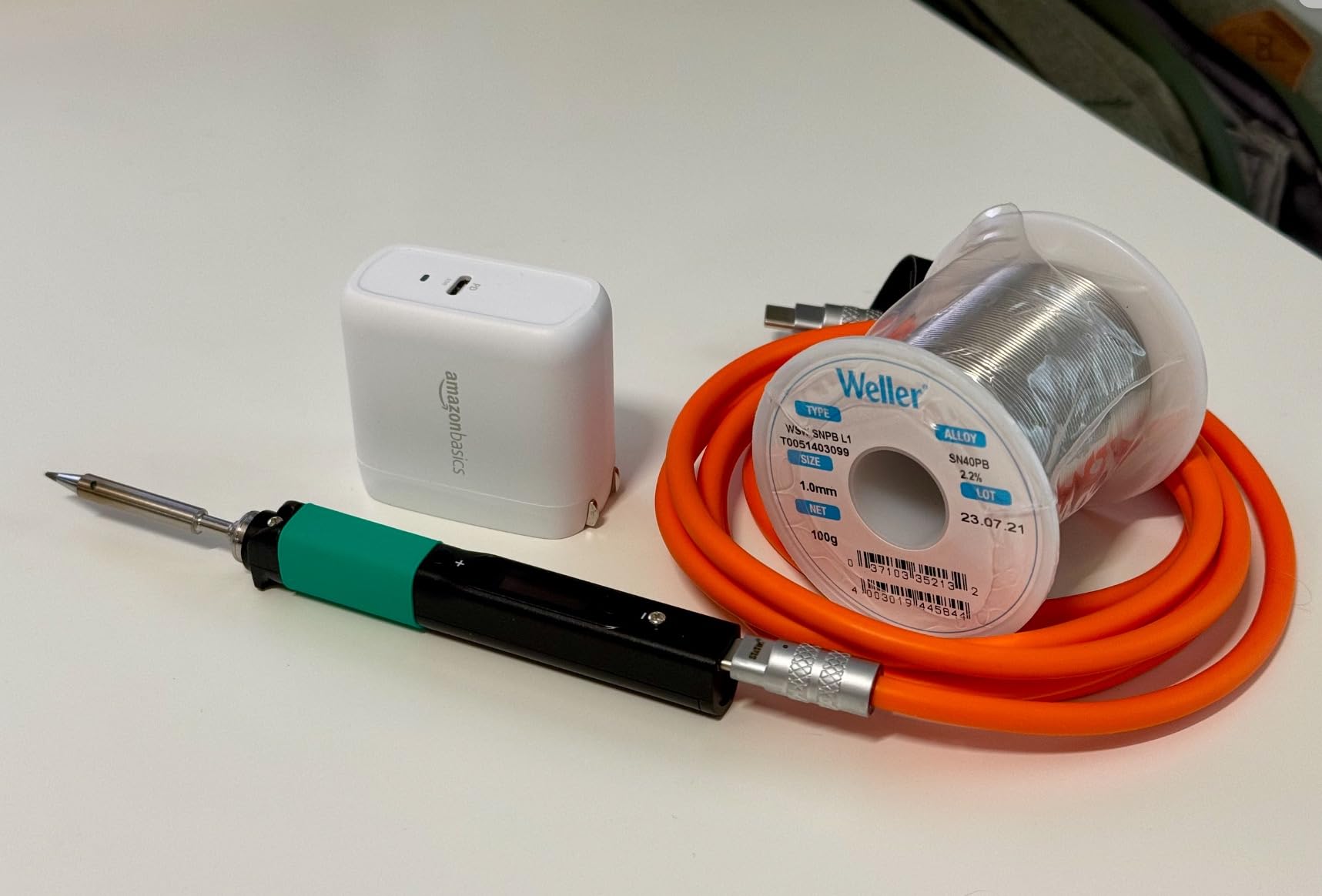 PINECIL - Smart Mini Portable Soldering Iron, Small customer photo 1