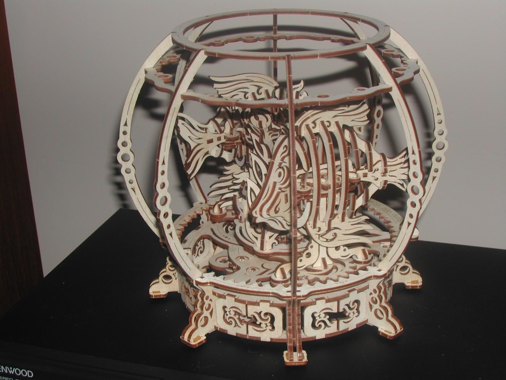 UGEARS Aquarium 3D Wooden Puzzles for Adults - Wooden Model Kits for Adults Mechanical Aquarium Puzzles for Adult Unique Wooden Puzzle Brain Teaser, Hobby Set Home Decoration customer photo 2
