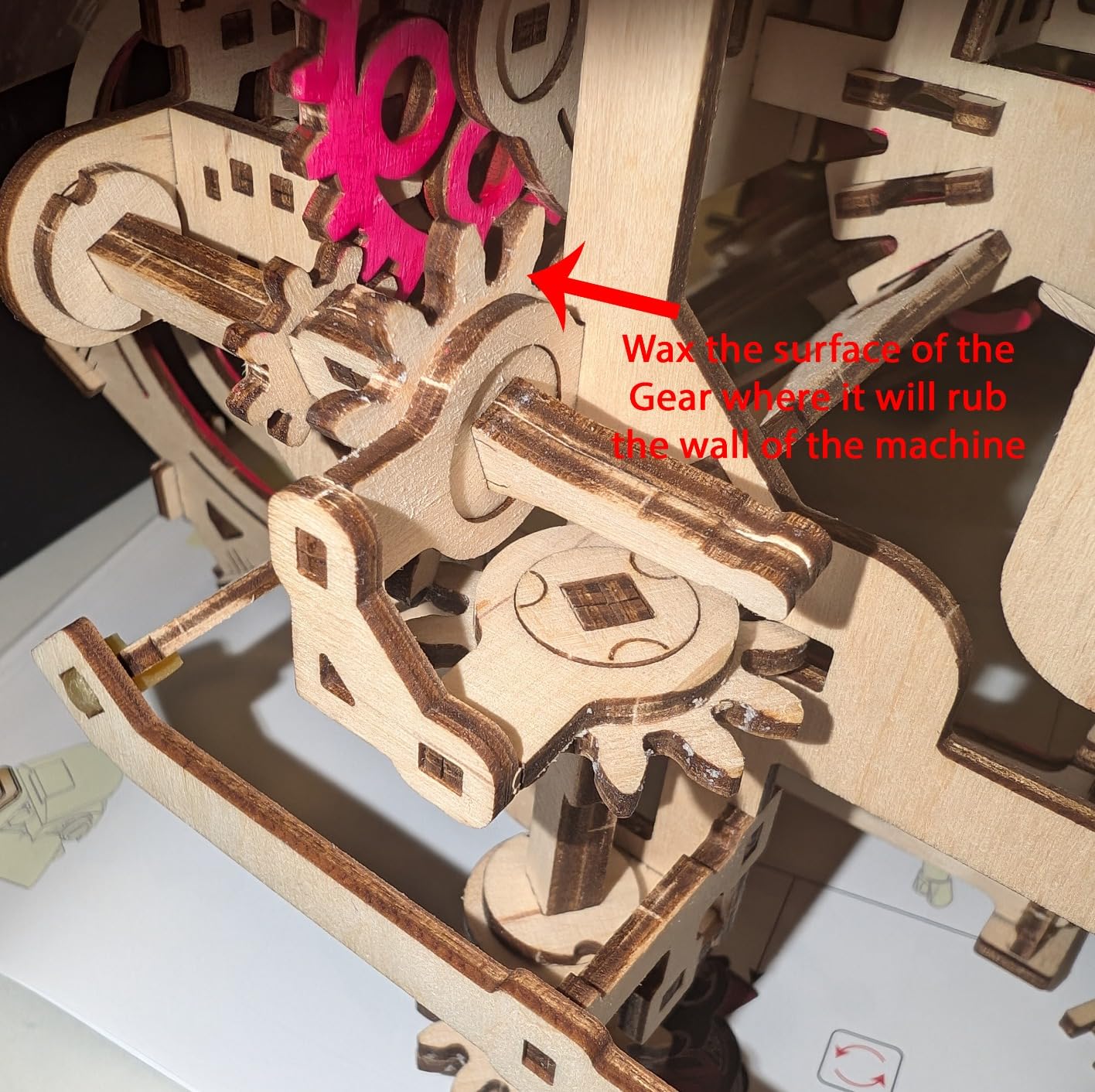UGEARS Marble Run Chain Hoist 3D Wooden Puzzles for Adults - Wooden Model Kits Mechanical Engineering Kit customer photo 1