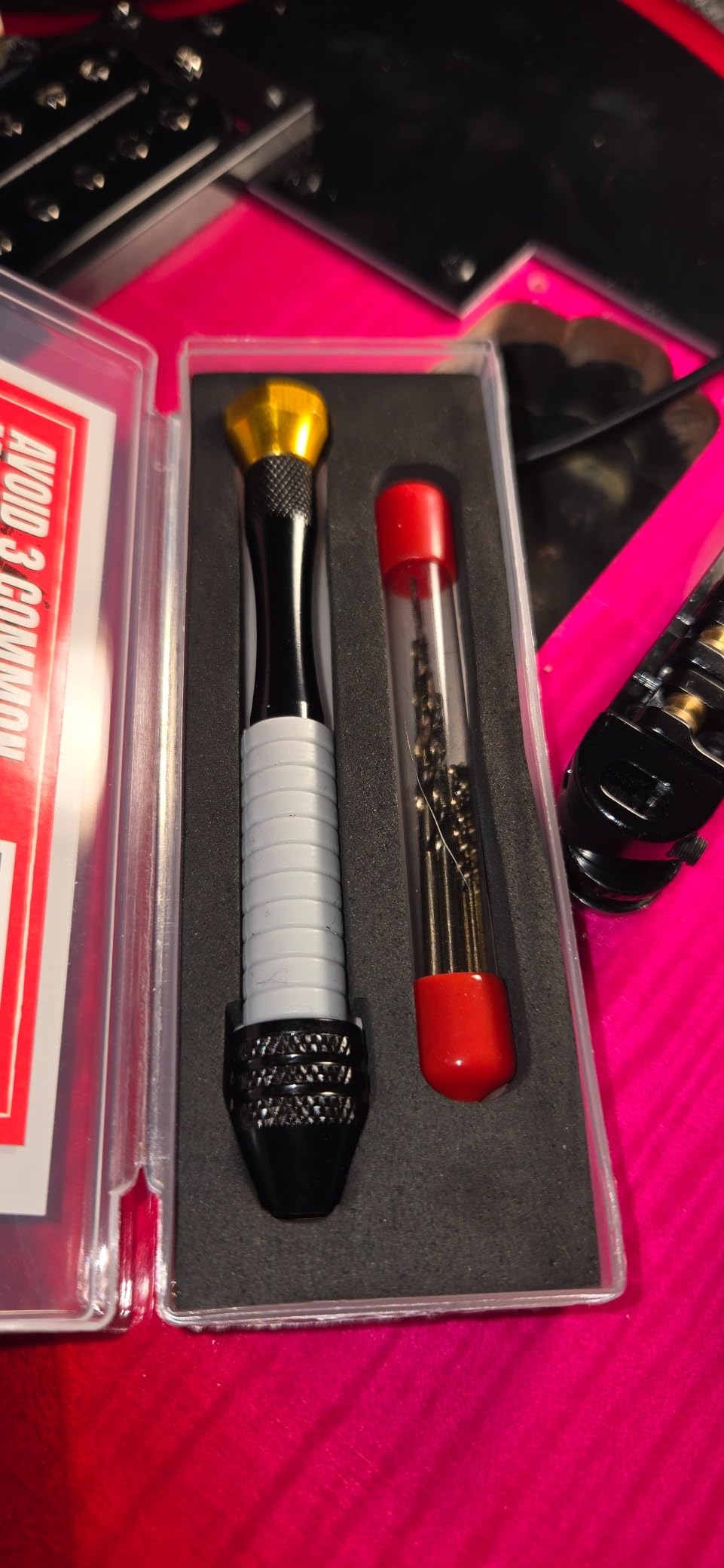 Pin Vise Hand Drill Manual with Micro Drill Bits, Jewelry Drill for Resin customer photo 1