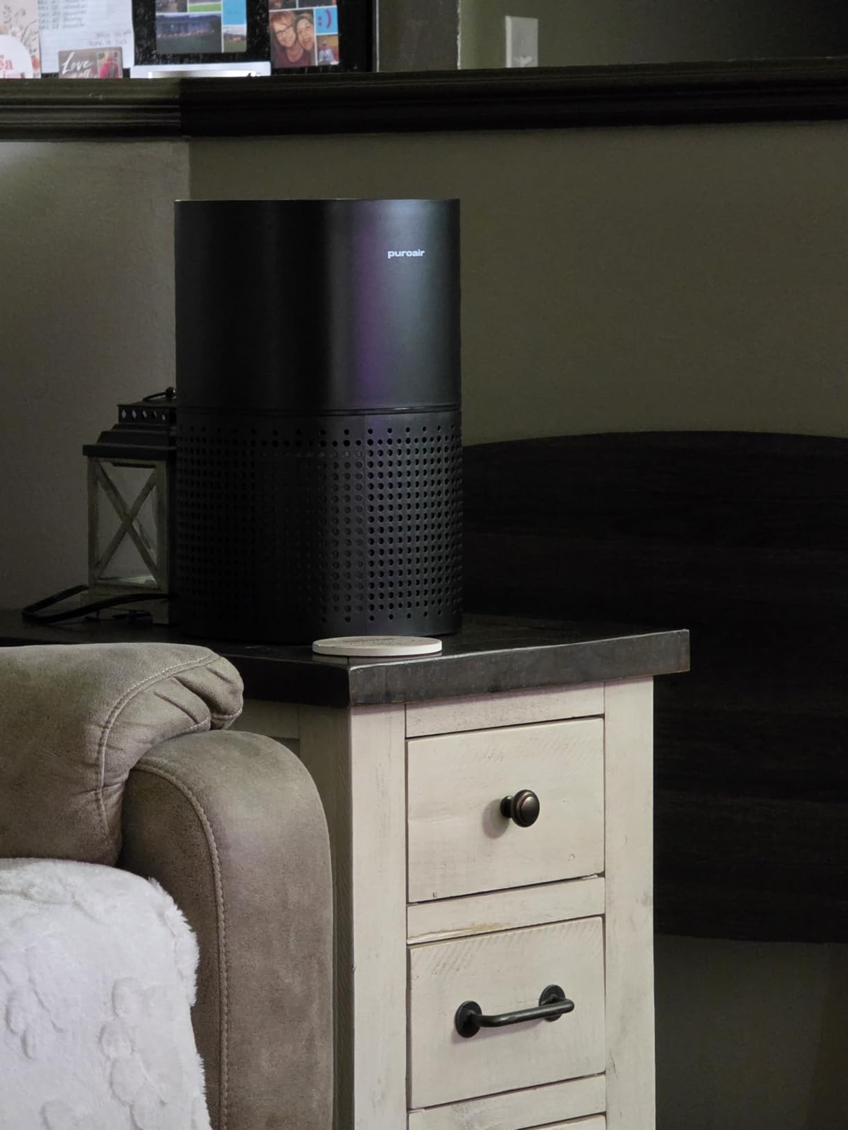 PuroAir 240 HEPA Air Purifiers for Home Pets Bedroom - Filter 1,000 Ft² customer photo 2