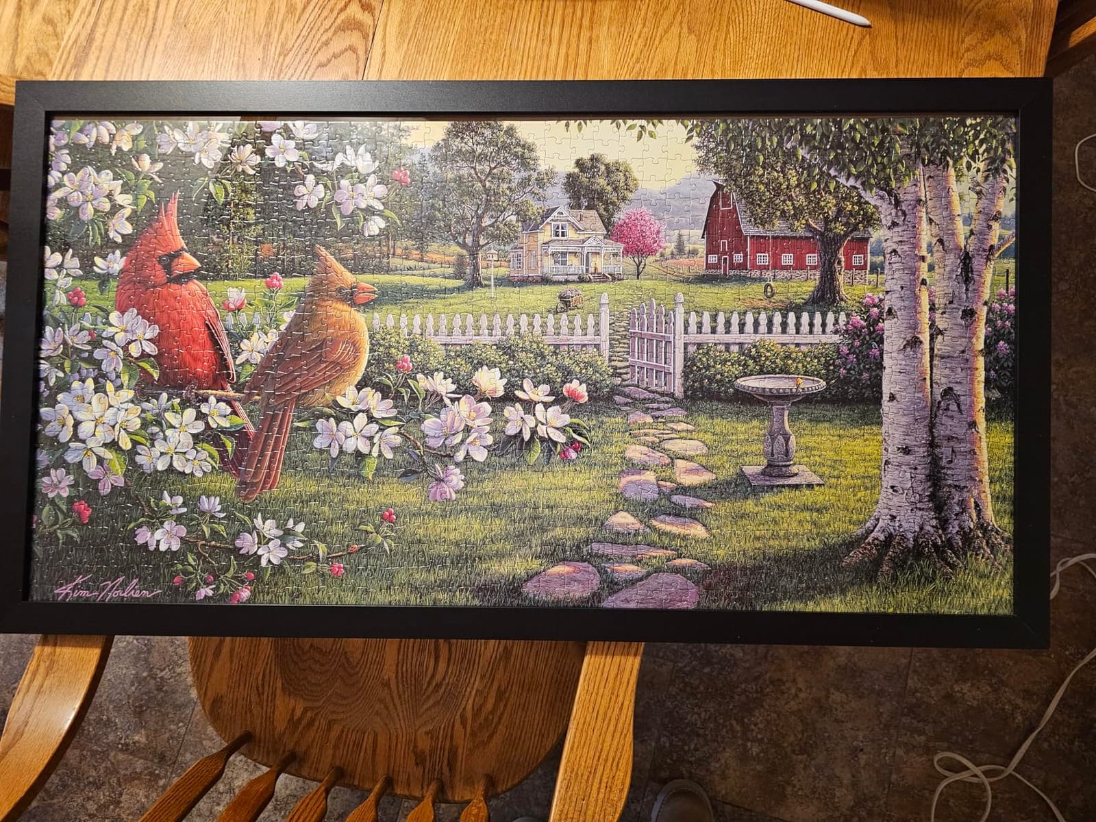 YAKAMOZ Jigsaw Puzzle Glue Clear, Quick Drying with Scraper, 200mL - Glossy Finish Puzzle Preserver customer photo 1