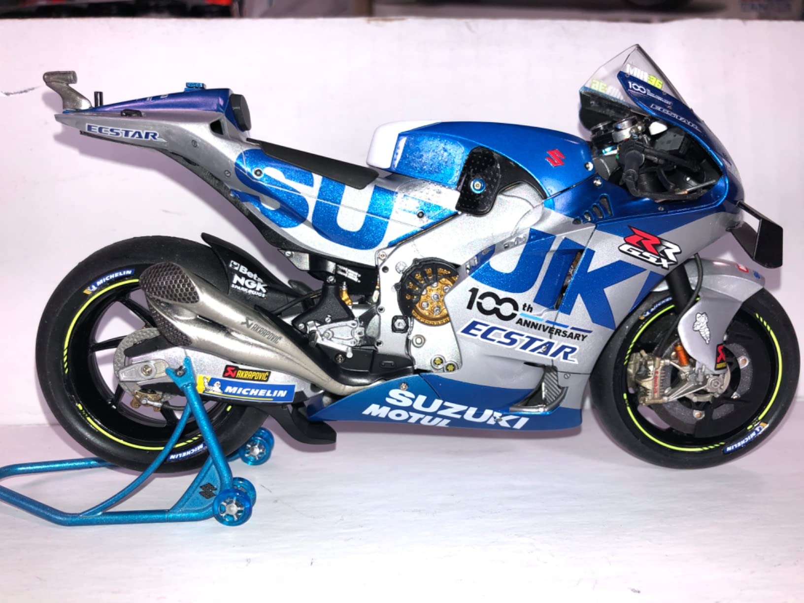 Tamiya Vehicle 14139 1:12 Team Suzuki ECSTAR GSX-RR 2020 Faithful Replica Plastic Kit customer photo 1