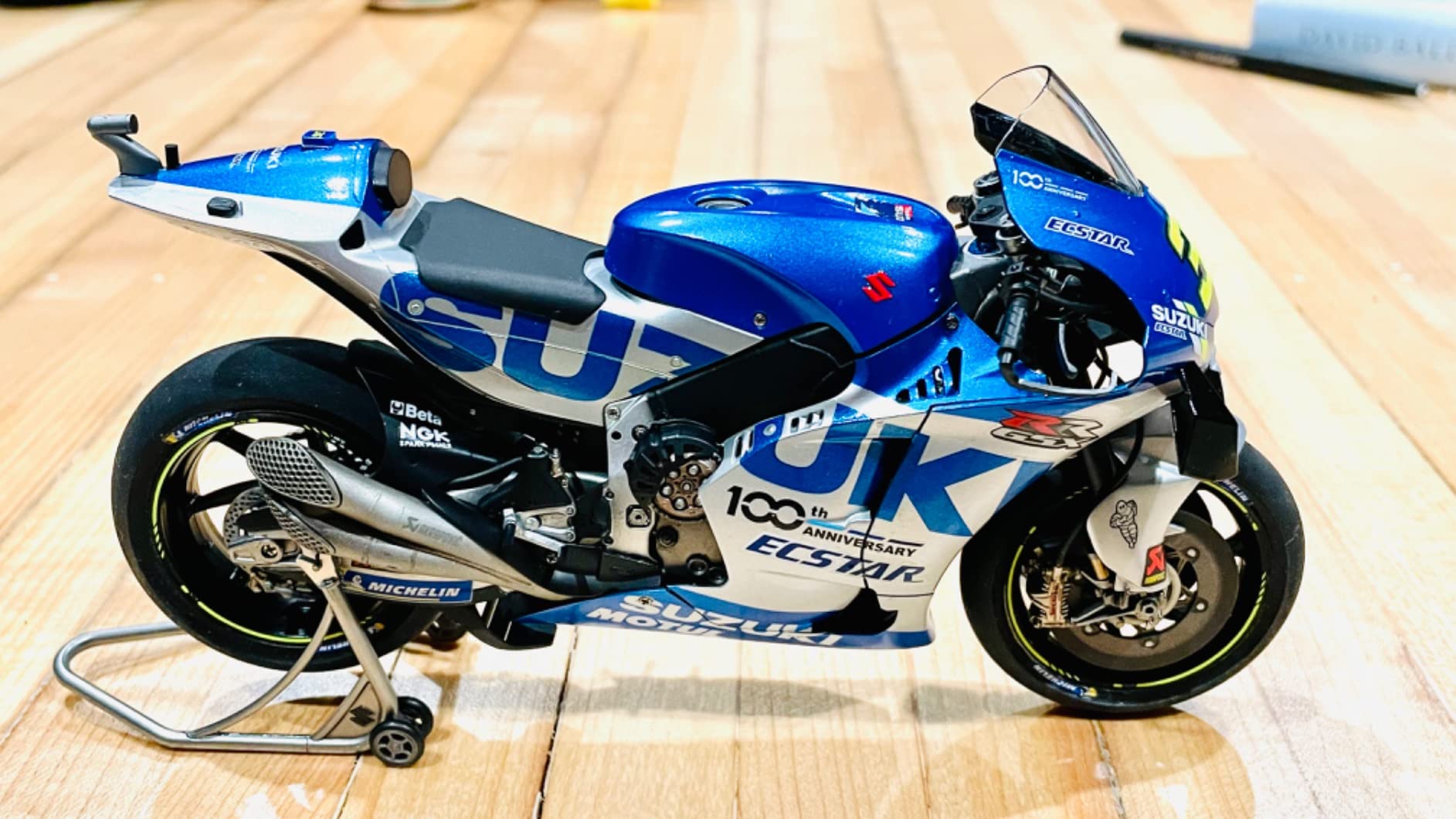 Tamiya Vehicle 14139 1:12 Team Suzuki ECSTAR GSX-RR 2020 Faithful Replica Plastic Kit customer photo 2