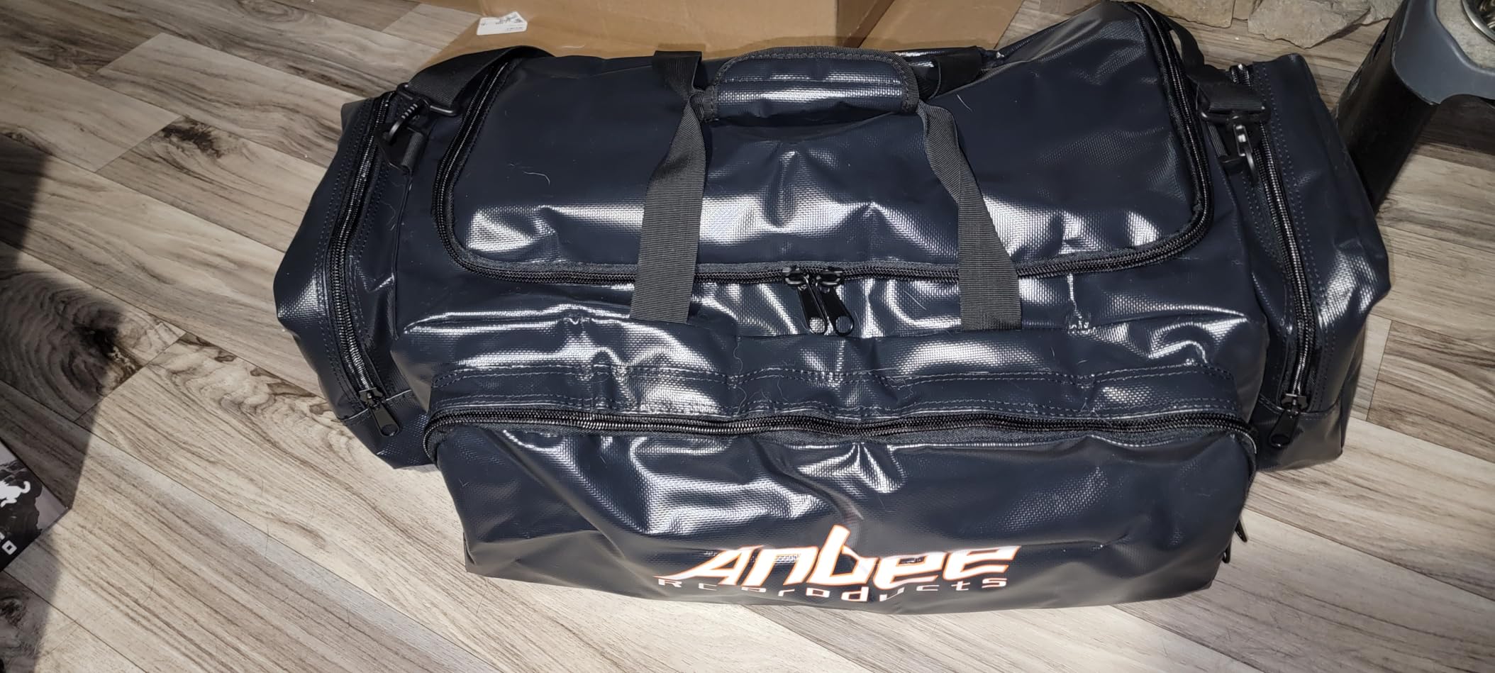 Anbee 1:10 RC Car Water Resistant Carrying Bag, Storage Handbag Shoulder Bag for 1/10 Scale RC Truck Off-Road Buggy | Water-resistant nylon, adjustable shoulder strap, fits 1/10 scale RC truck & buggy, storage for tools & accessories customer photo 1