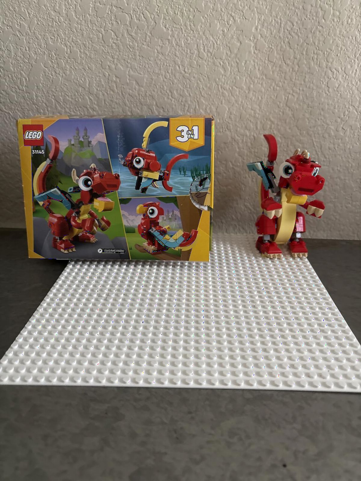 LEGO Classic Green Baseplate, Square 32x32 Stud Foundation to Build, Play, and Display Brick Creations, Great for Grassy Nature Landscapes, 11023, 4+ Years customer photo 1