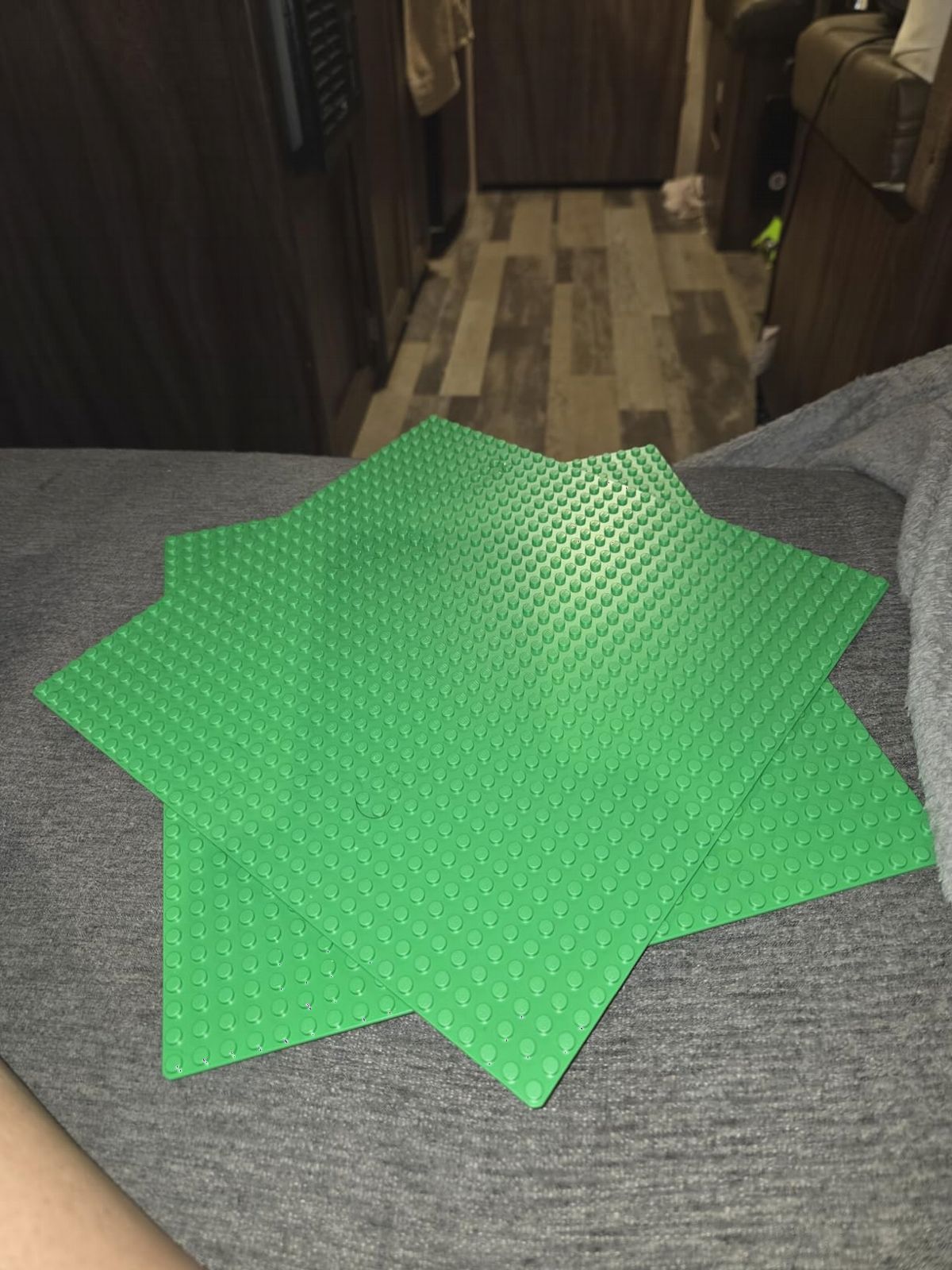 LEGO Classic Green Baseplate, Square 32x32 Stud Foundation to Build, Play, and Display Brick Creations, Great for Grassy Nature Landscapes, 11023, 4+ Years customer photo 2