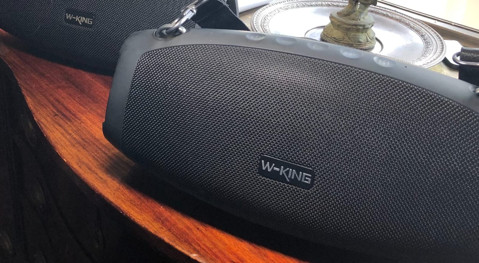 W-KING Bluetooth Speaker, 120W Peak IPX6 Outdoor Loud Portable Speakers | Bluetooth Wireless Boombox, Waterproof Party Large Speaker, 70W Triple Passive Radiators-Deep Bass/Subwoofer, 42H, TF, EQ customer photo 1