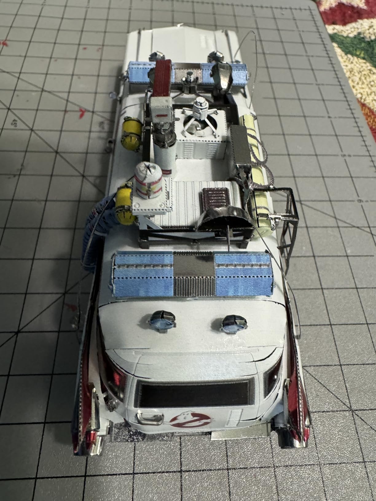Metal Earth Fascinations Premium Series Ecto-1 Ghostbusters 3D Metal Model Kit customer photo 1