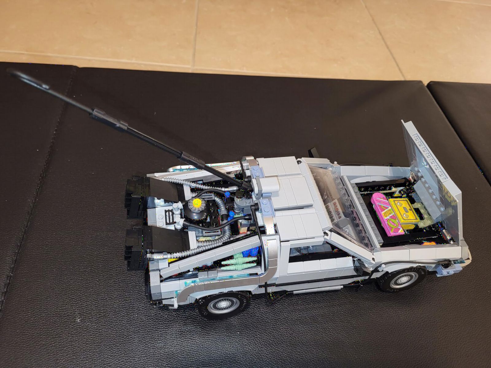 LEGO Icons Back to the Future Time Machine 10300 Model Car Building Kit - DeLorean customer photo 1