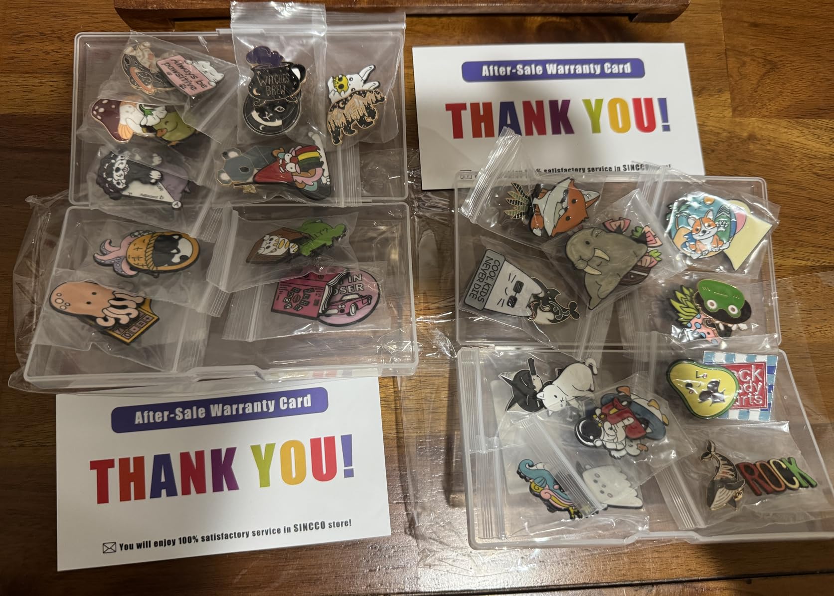 SINCCO Cute Enamel Backpack Pins, Funny Anime Lapel Pin Bulk Set customer photo 2