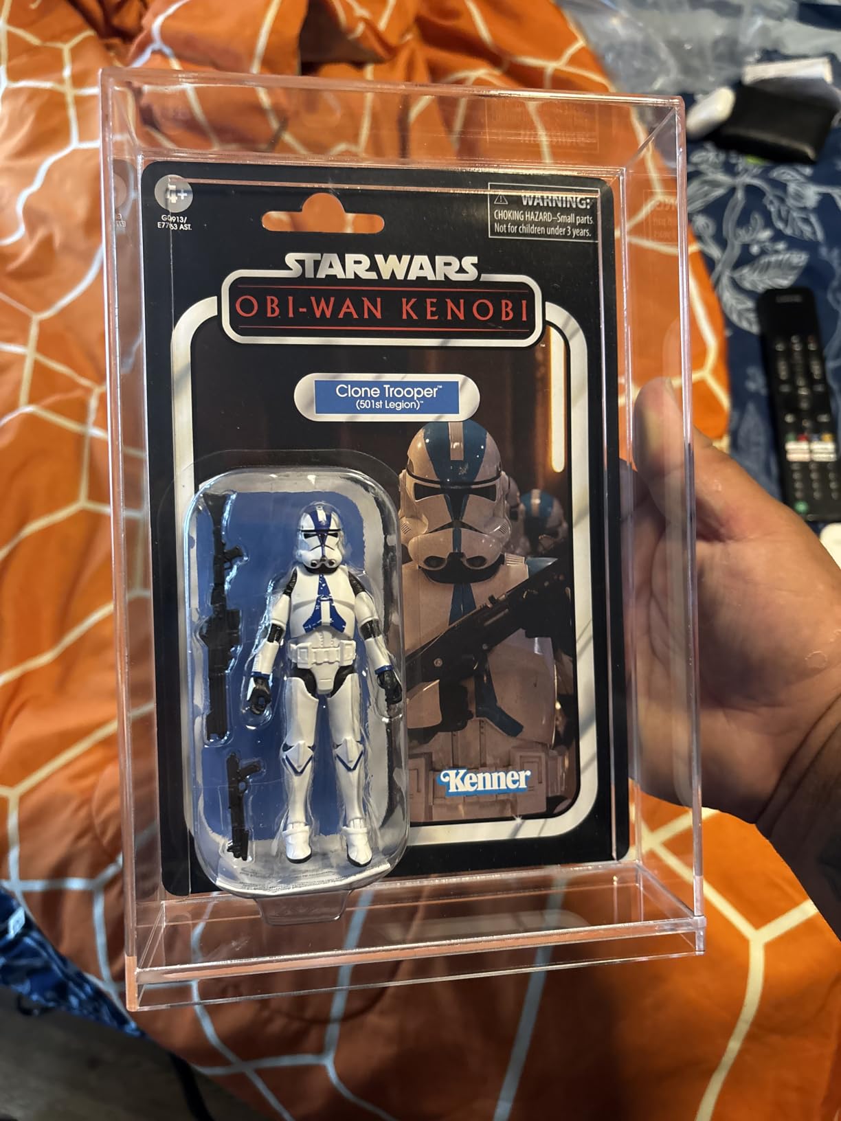 EVORETRO Action Figure Display Case Protector Compatible with Star Wars, Marvel Legends, GI-Joe 3.75 in Carded Action Figures, Anti-UV Thick Durable Clear Acrylic Box, Lasts for Years to Come - 2 Pack customer photo 2