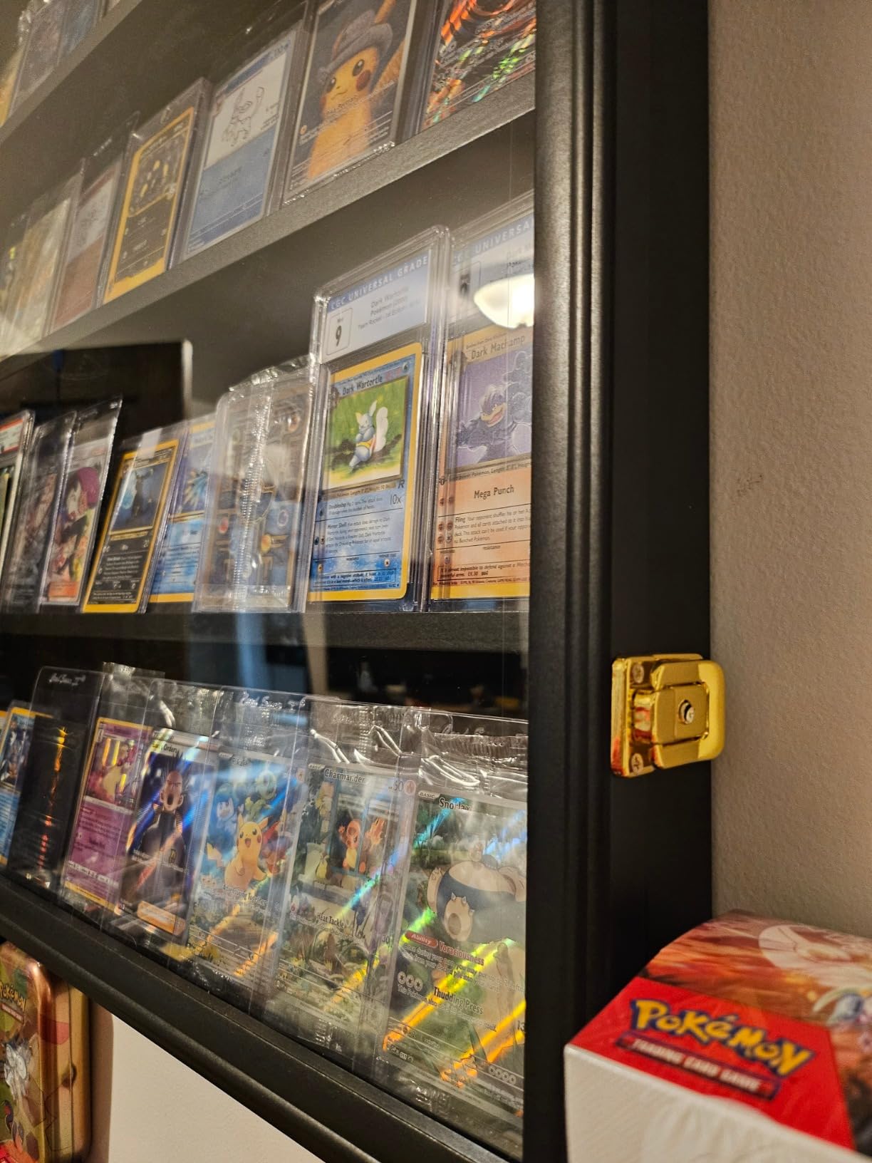 Grintus Graded Card Display Case, 24-Card Trading Card Display Frame,1P customer photo 1