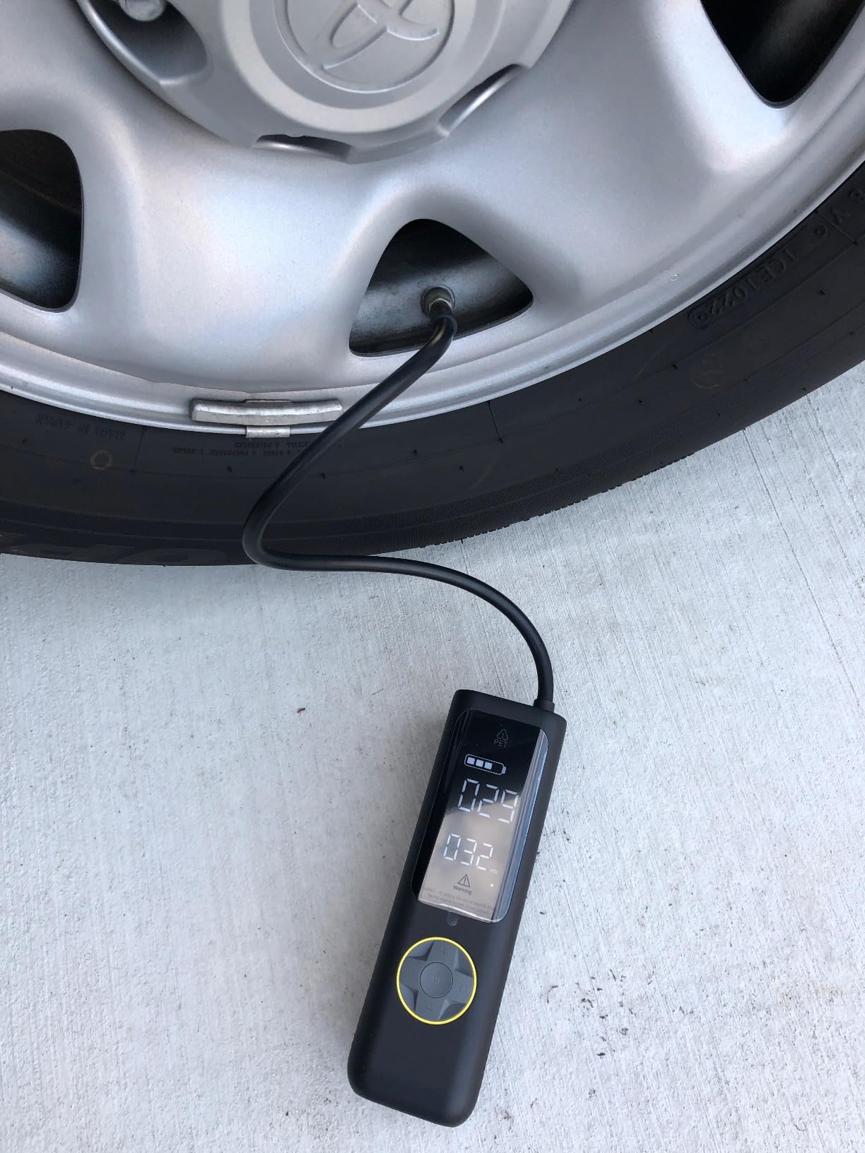 Fanttik X8 APEX Tire Inflator Portable Air Compressor, 1 Min Fast Inflation customer photo 2