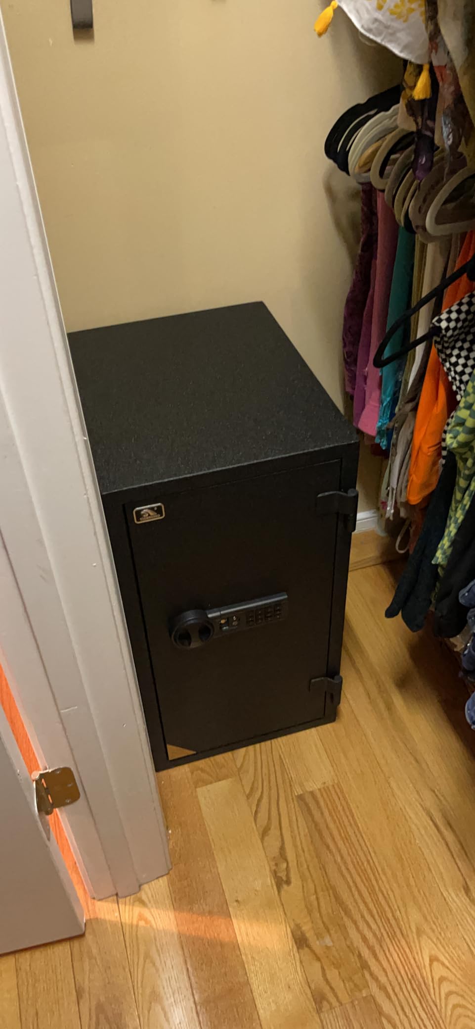 TIGERKING 3.47 Cu Ft Fireproof Safe for Home Office | Medium Heavy Duty Safe For Home, Floor-Mountable, 30-Min Fire Protection At 1700°F, Digital Keypad Lock, Removable Shelves customer photo 1