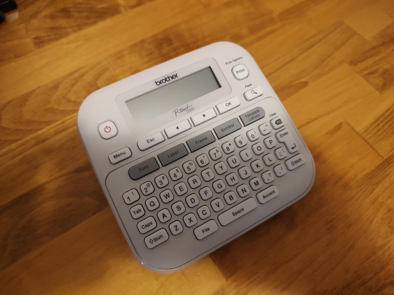 Brother P-Touch PTD220 Home/Office Everyday Label Maker | Prints TZe Label Tapes up to ~1/2 inch White | Qwerty Keyboard, Prints on Brother Tze Laminated Tapes Up to 12mm, 180 Dpi, 2-Line Print, Saves 30 Labels customer photo 2