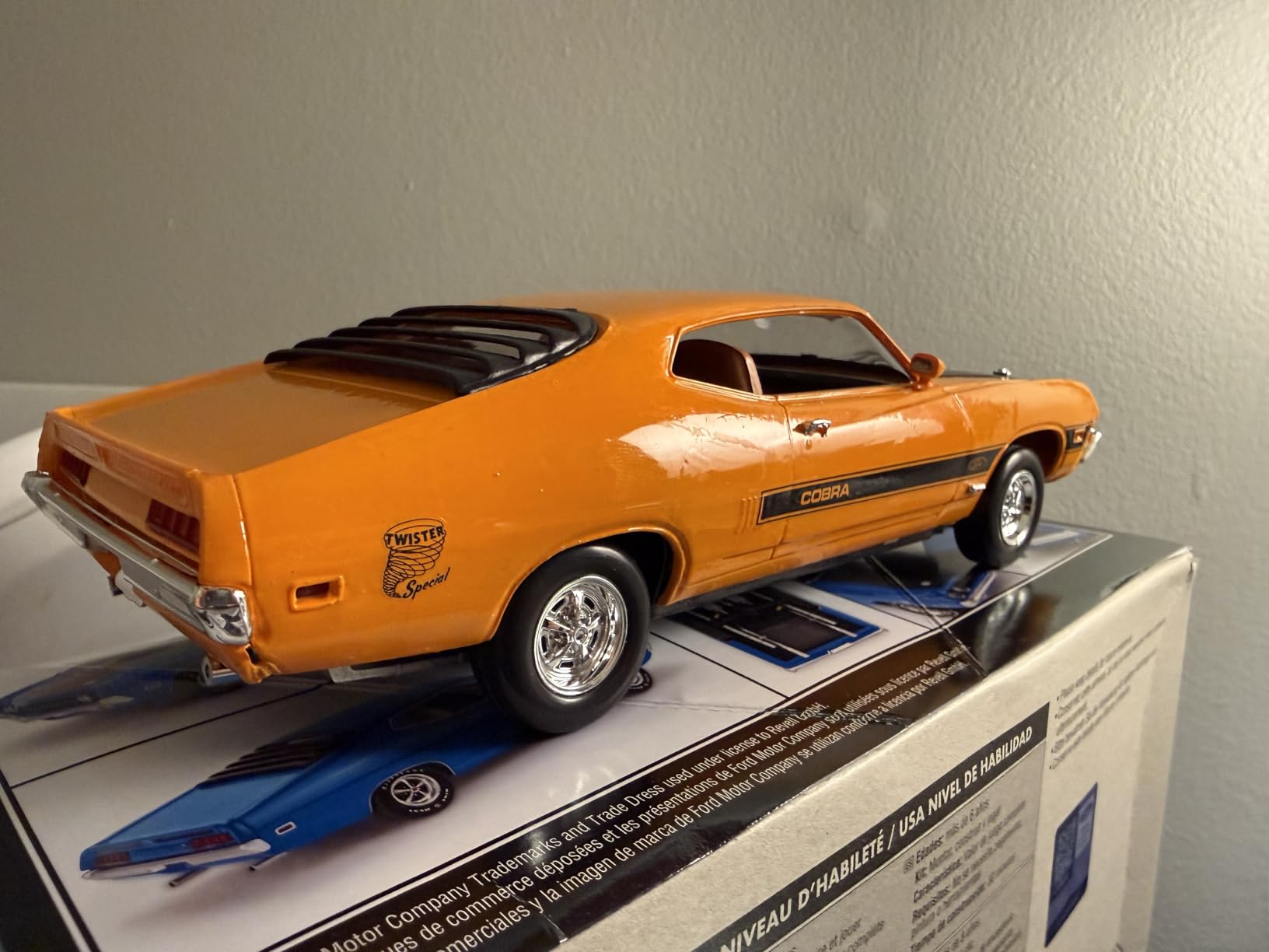 Revell 1970 Ford Torino Cobra Plastic Car Model Building Kit - 1:25 Scale | 128 Parts, Skill Level 5 customer photo 1