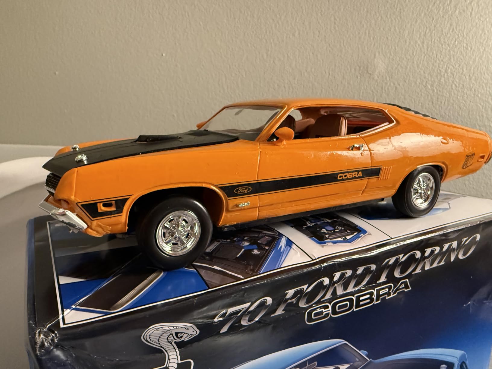 Revell 1970 Ford Torino Cobra Plastic Car Model Building Kit - 1:25 Scale | 128 Parts, Skill Level 5 customer photo 2