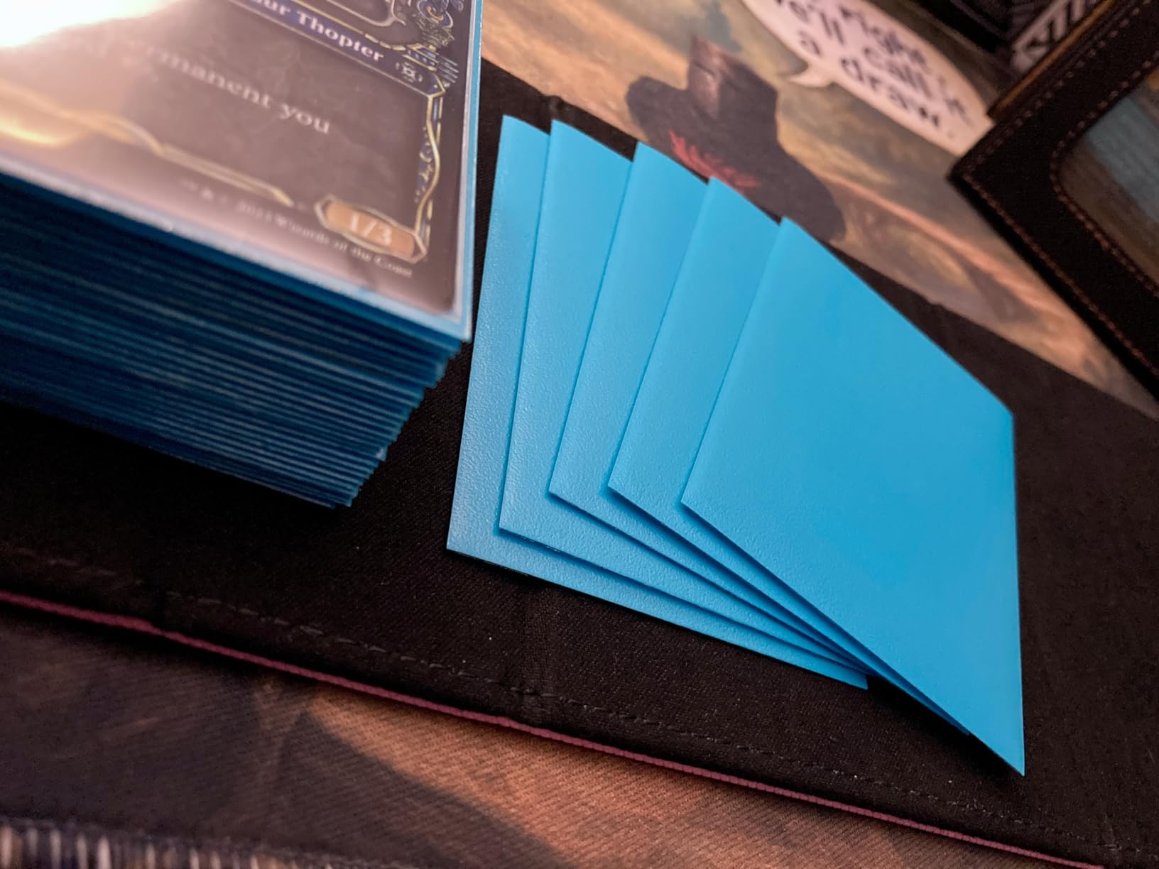 Dragon Shield Standard Size Card Matte Sleeves 100 CT - Smooth & Tough Premium TCG Sleeves - Compatible with Pokemon, Magic the Gathering (Blood Red) customer photo 1