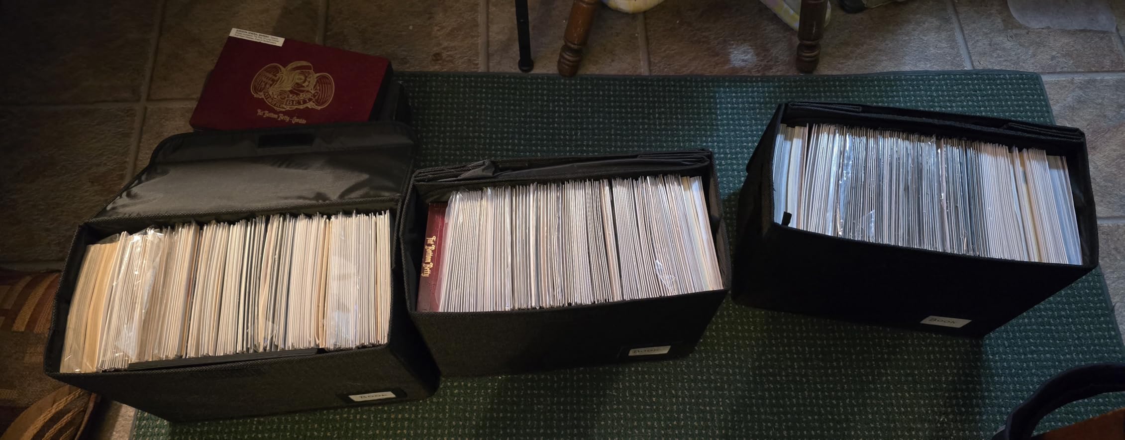 5 Pack Comic Book Storage Boxes, 15.8